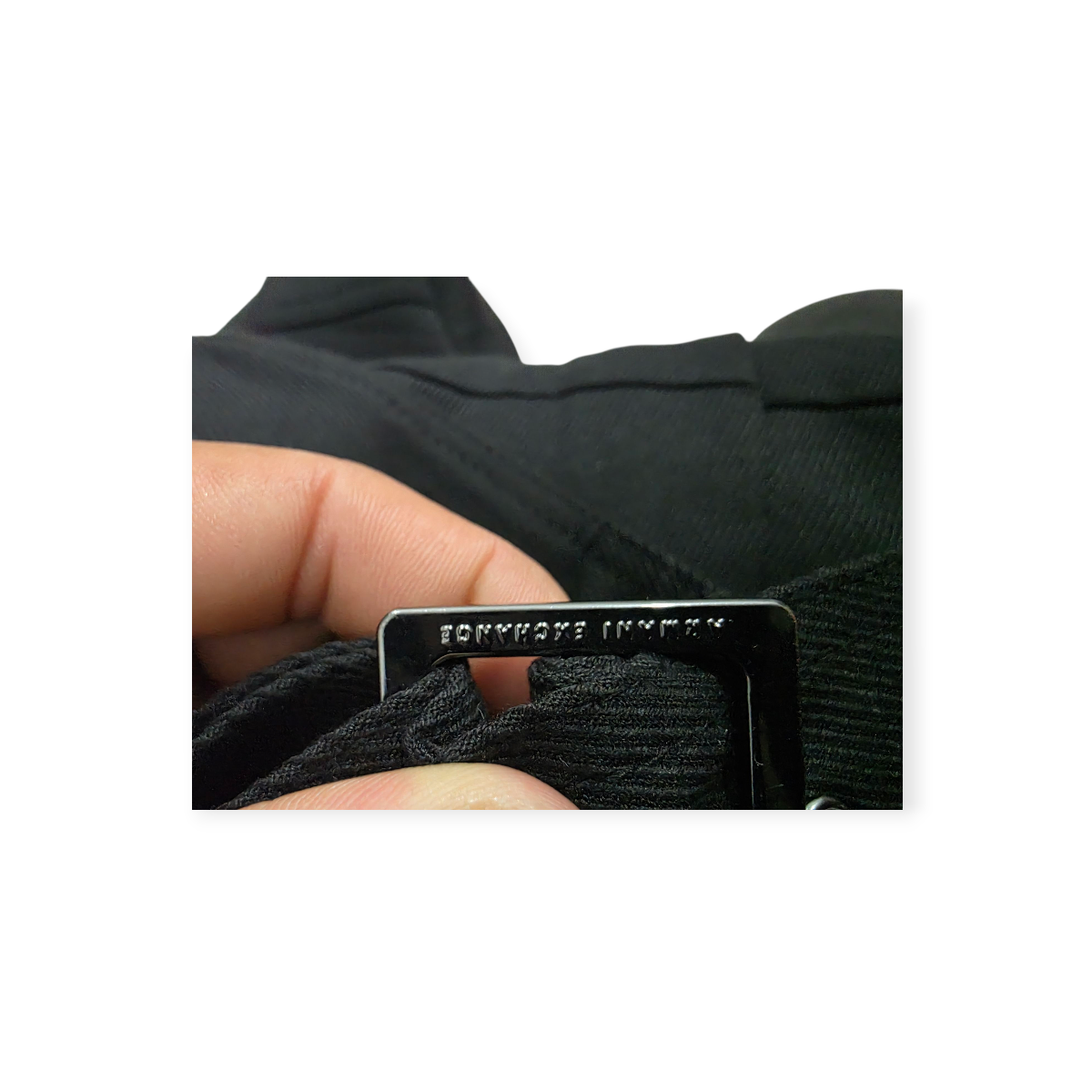 Abrigo Armani Exchange (a|x) Grande L Para Mujer, Negro,