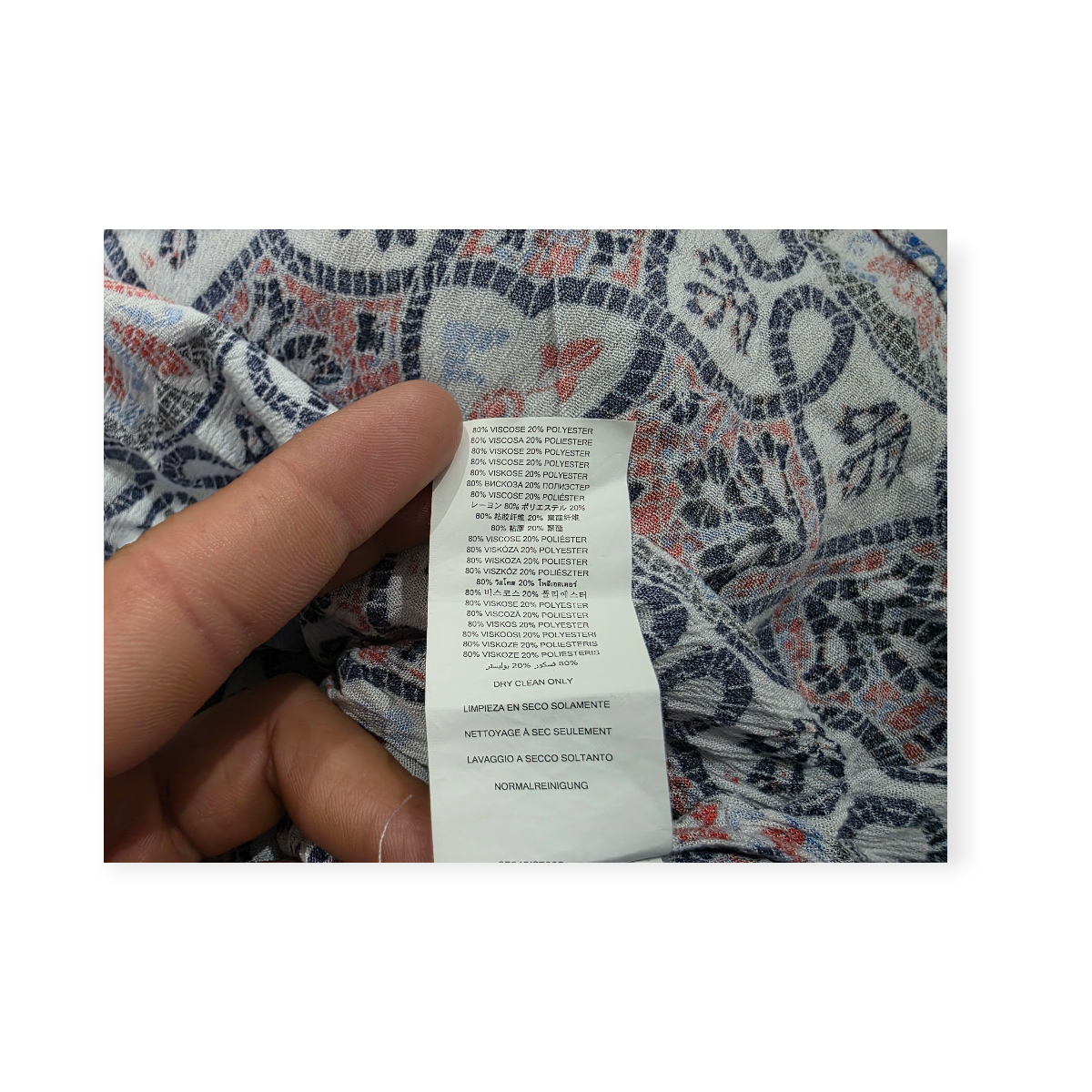 Blusa Michael Kors Xgrande Xl Azul Y Rojo Manga 3/4