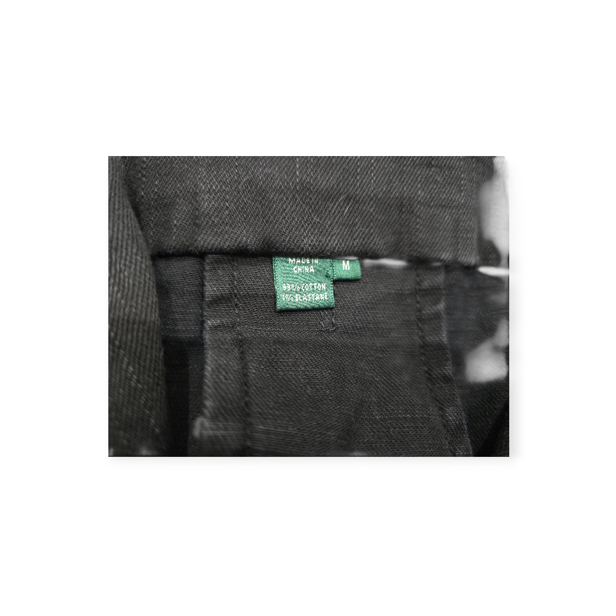 Chamarra Ralph Lauren De Mezclilla Grande L Color Negro