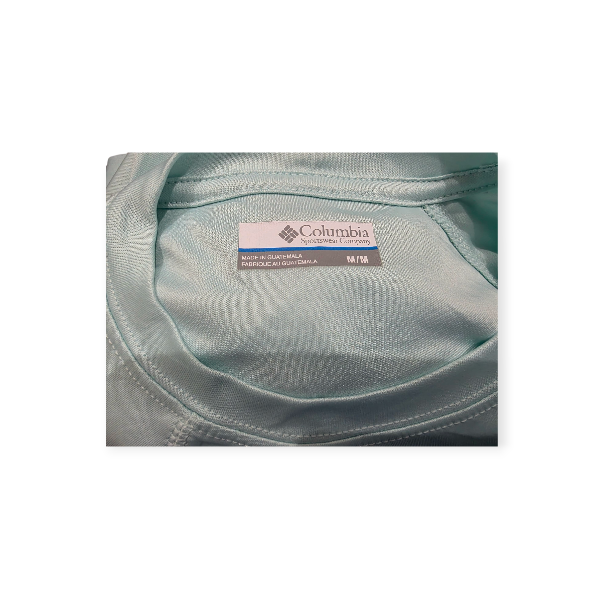 Playera Columbia Omnishade De Mujer Mediana M Azul Claro