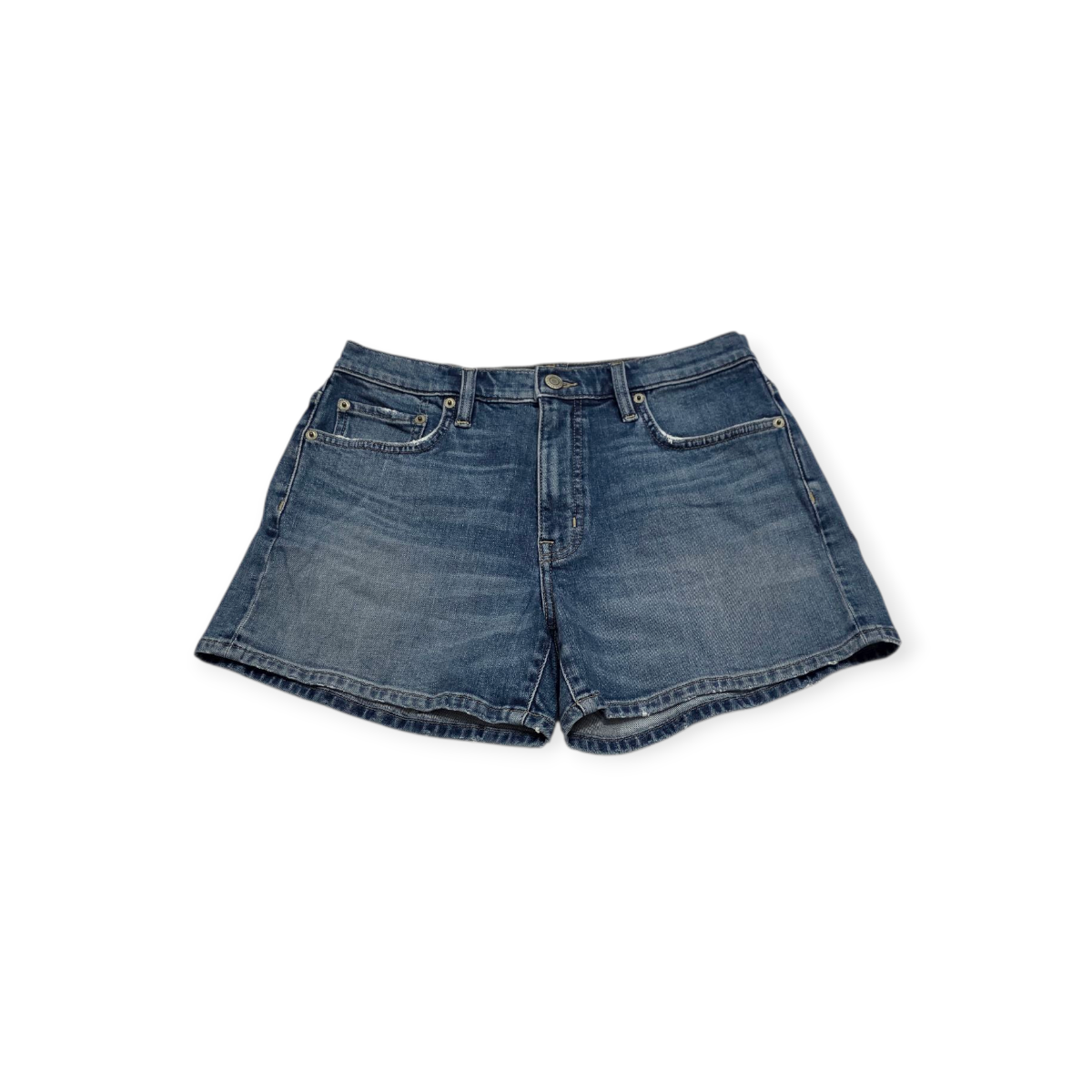 Short Ralph Lauren De Mezclilla Talla 2 Azul