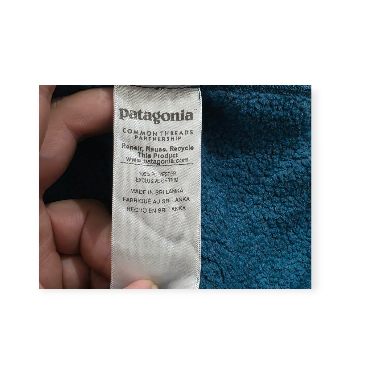 Patagonia Better Sweater 1/4 Zip Azul Petroleo L Adolescent