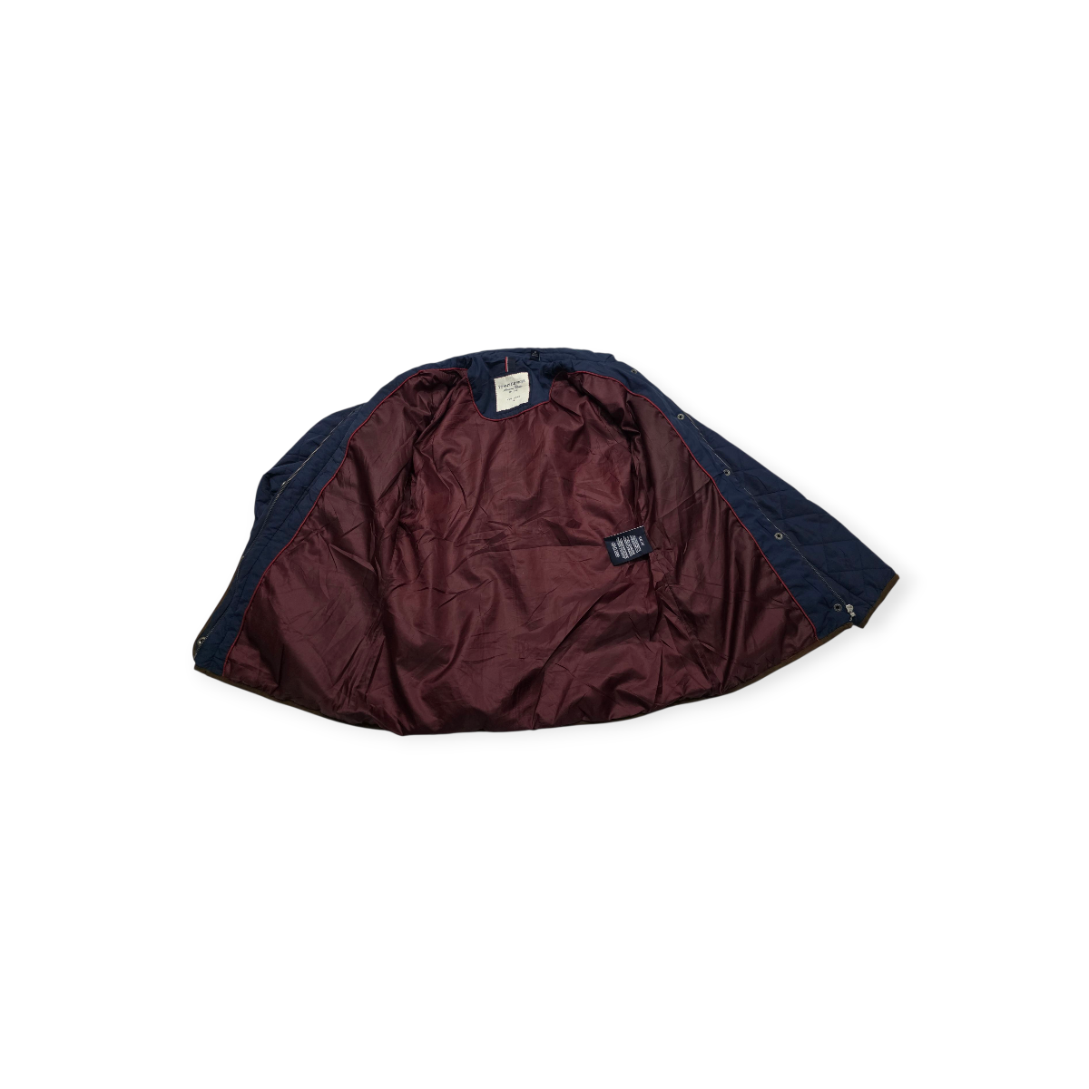 Chamarra Tommy Hilfiger Talla Chica Estilo Clásico Azul Cafe