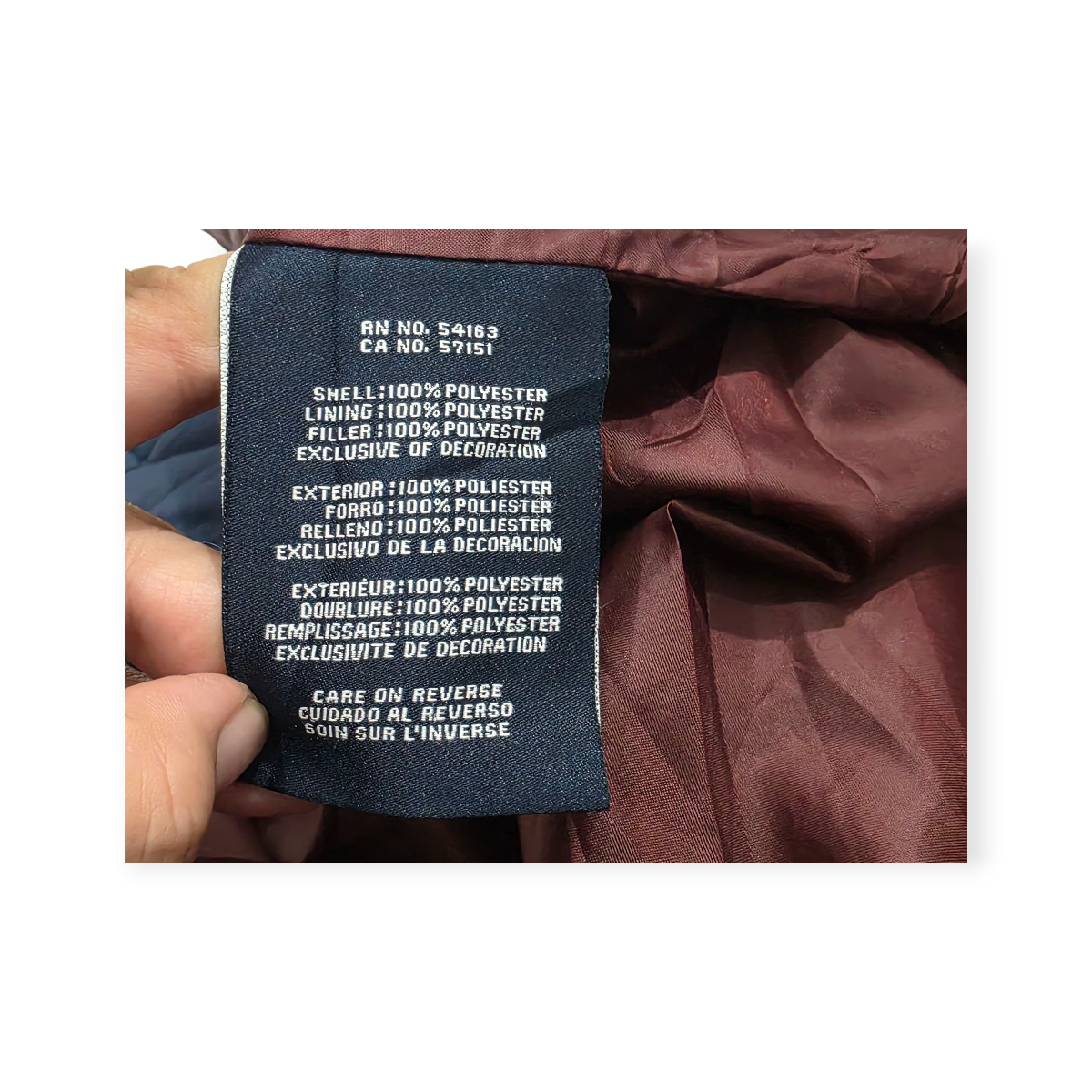 Chamarra Tommy Hilfiger Talla Chica Estilo Clásico Azul Cafe