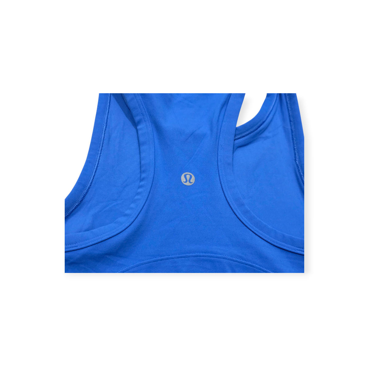 Playera Lululemon Sin Mangas Talla 4 Azul De Mujer