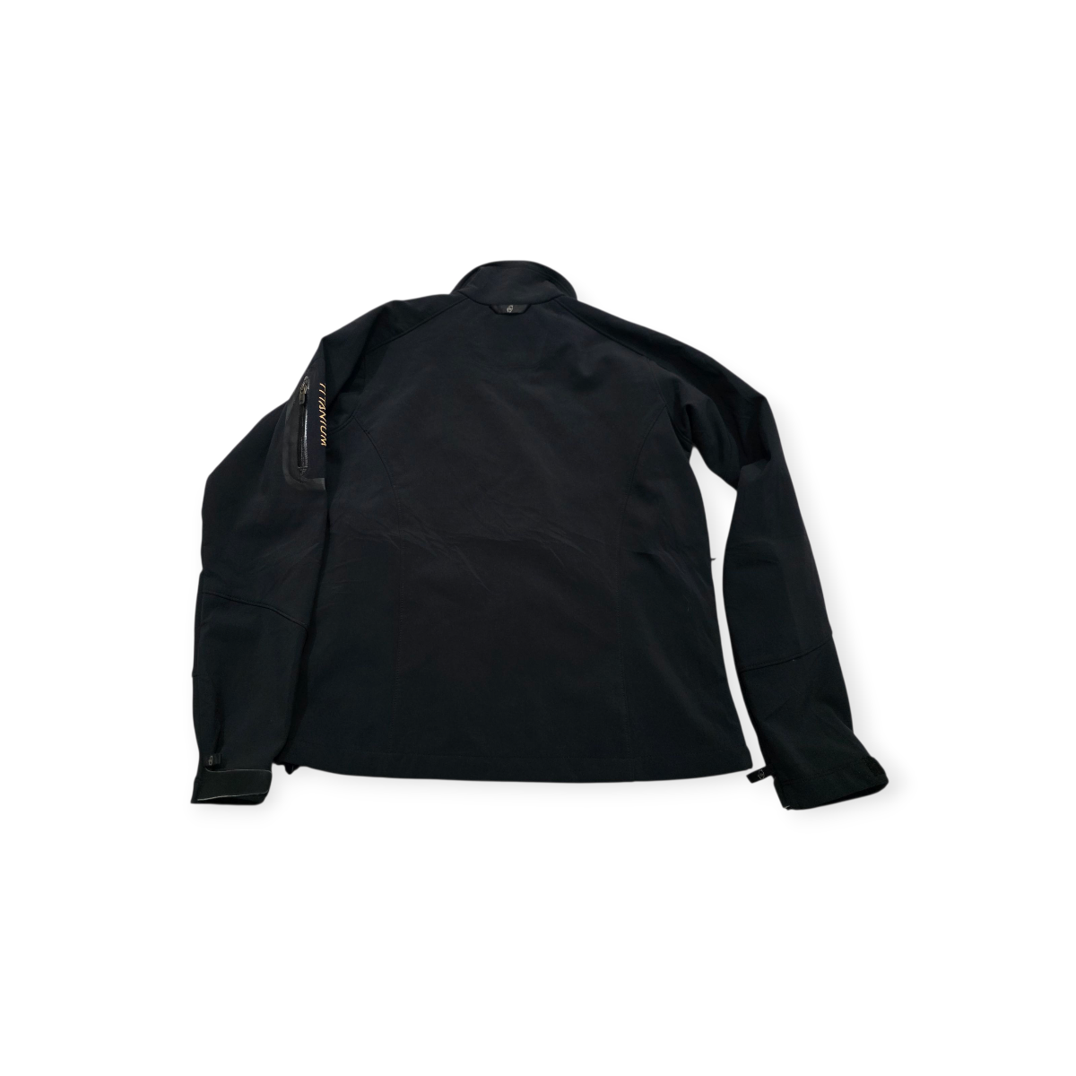 Columbia Titanium Softshell Negra Impermeable Chica