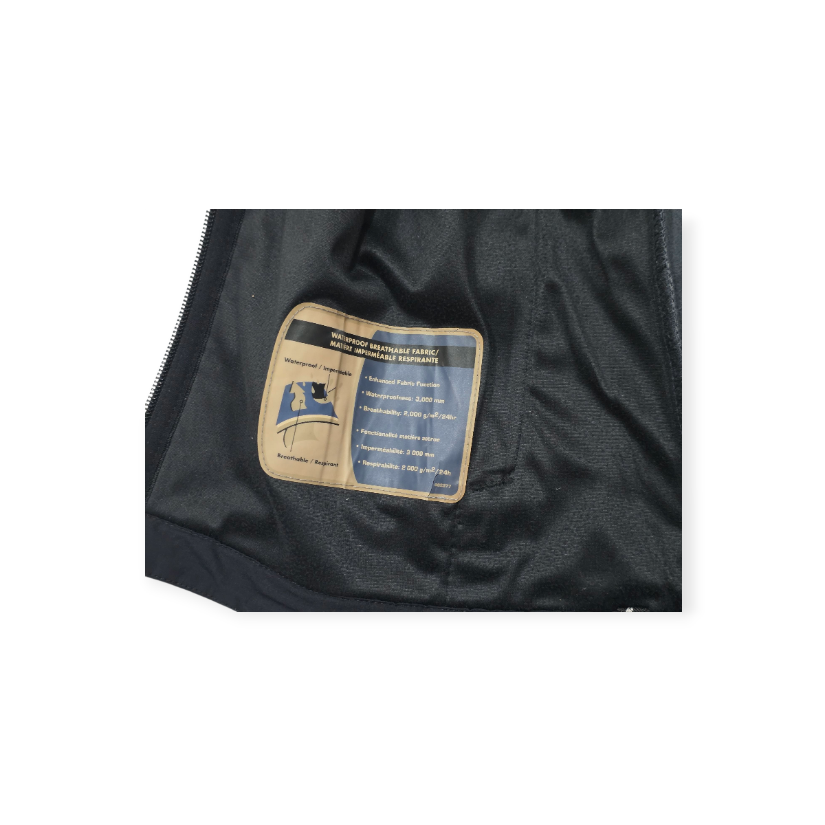 Columbia Titanium Softshell Negra Impermeable Chica