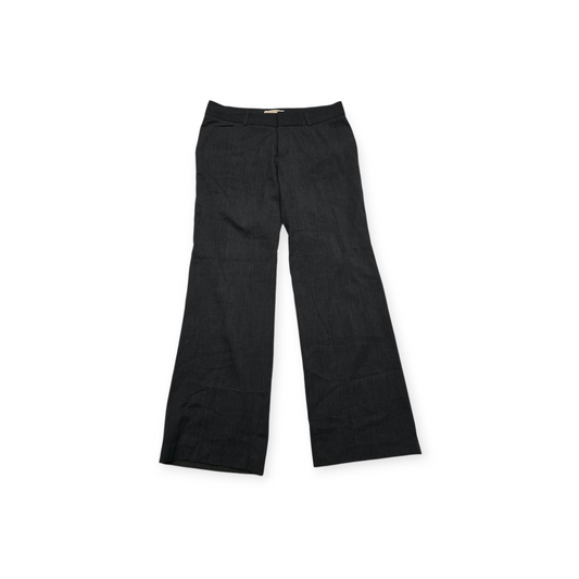 Pantalon De Vestir Michael Kors Talla 10 Gris Corte Relajado