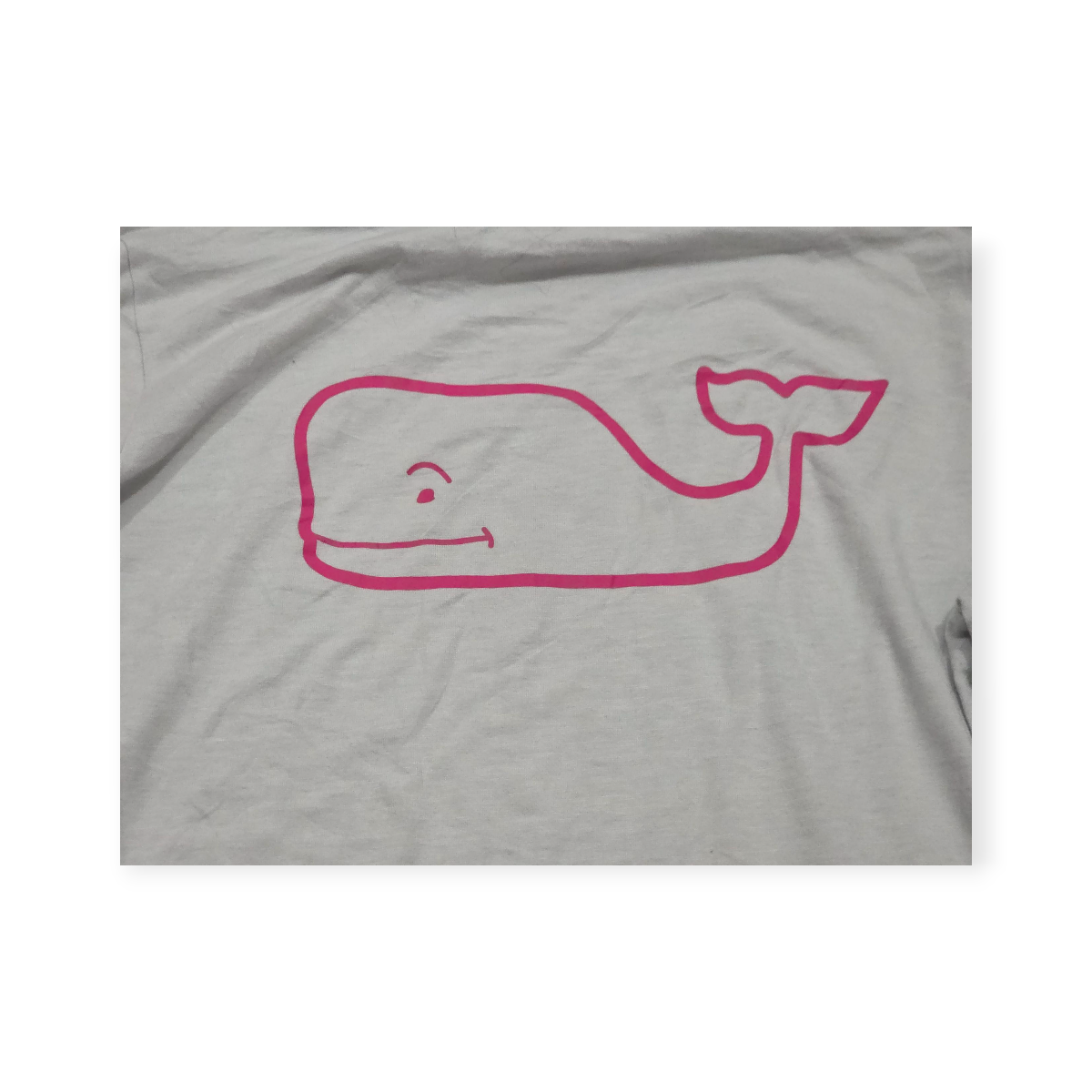 Playera Con Gorro Vineyard Vines Edgartown Gris Claro Mujer