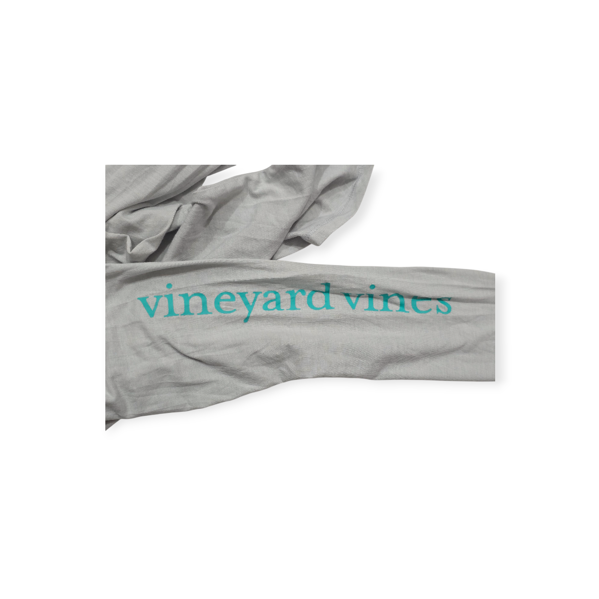 Playera Con Gorro Vineyard Vines Edgartown Gris Claro Mujer