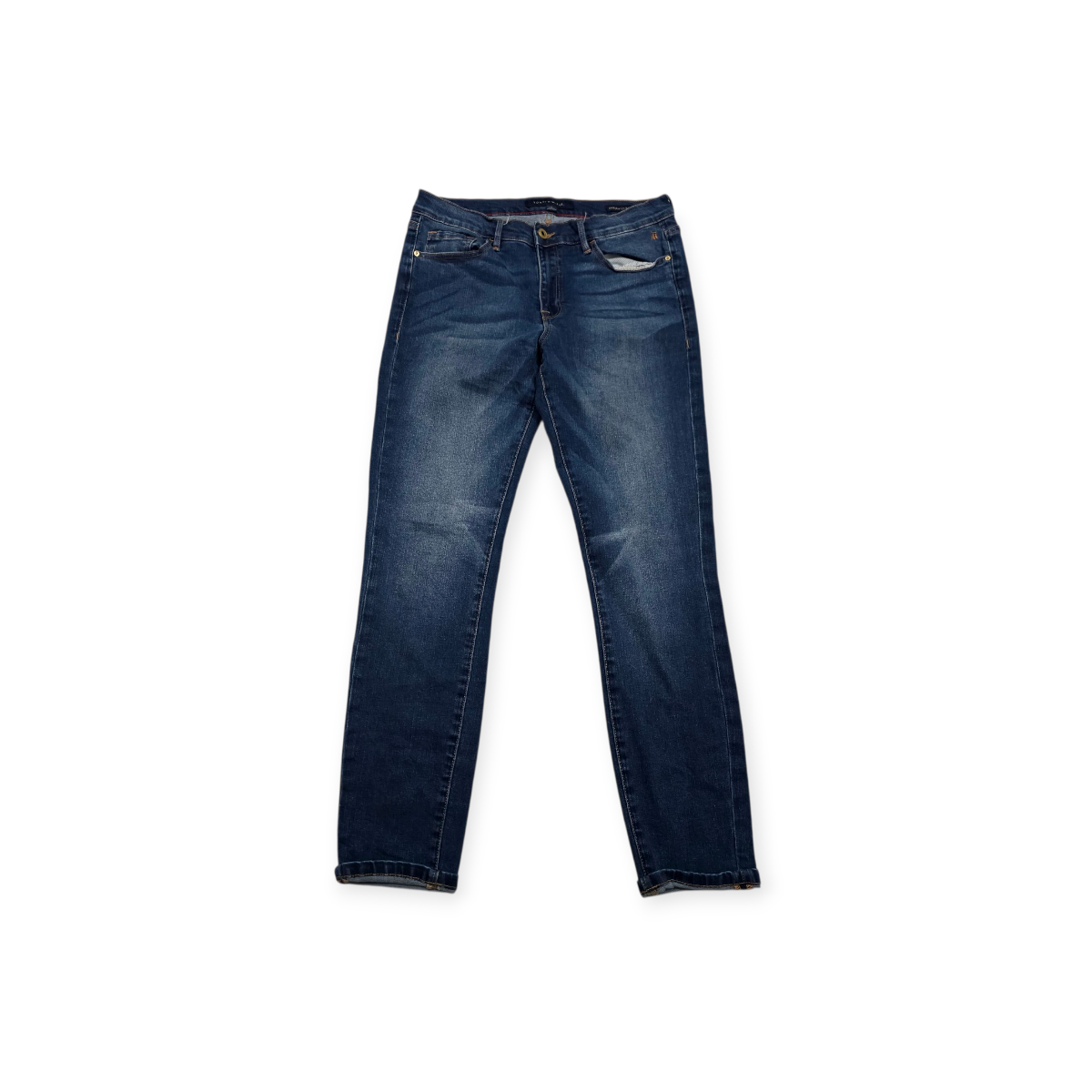 Pantalon Tommy Hilfiger Gremwich Skinny De Mezclilla Talla 8