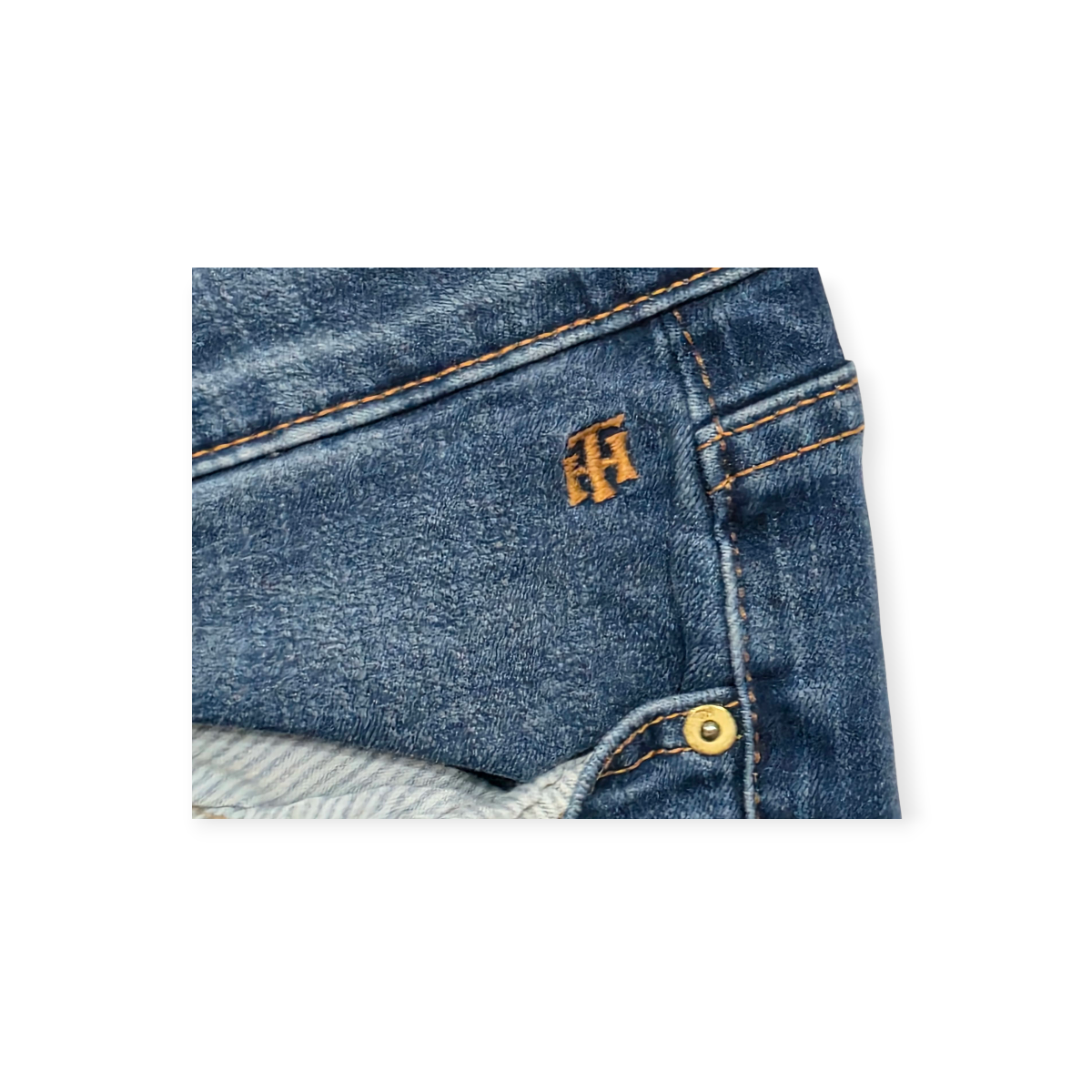 Pantalon Tommy Hilfiger Gremwich Skinny De Mezclilla Talla 8