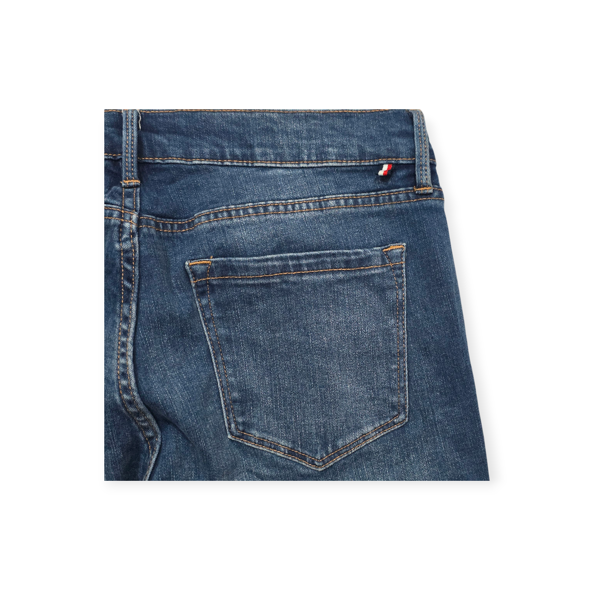 Pantalon Tommy Hilfiger Gremwich Skinny De Mezclilla Talla 8