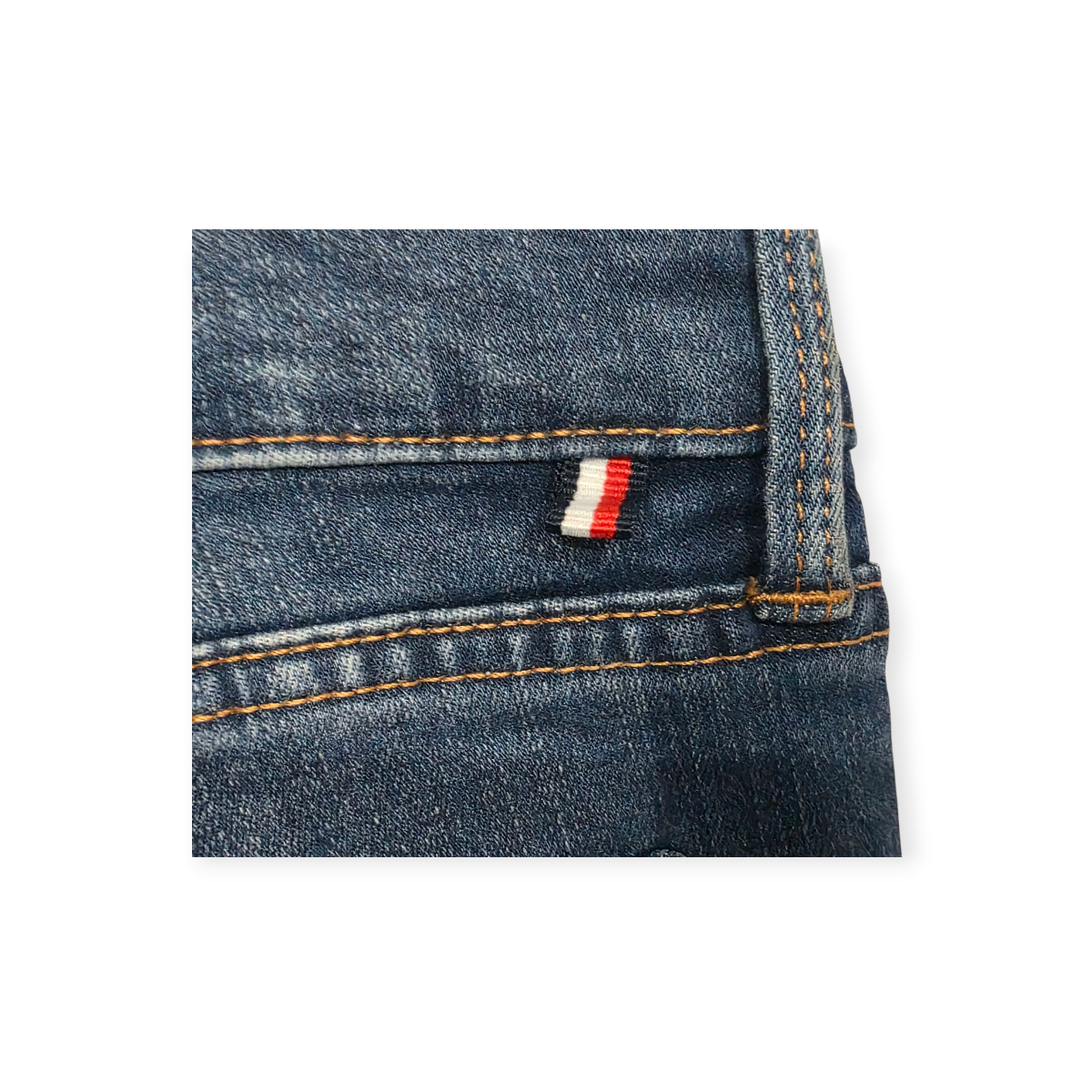 Pantalon Tommy Hilfiger Gremwich Skinny De Mezclilla Talla 8