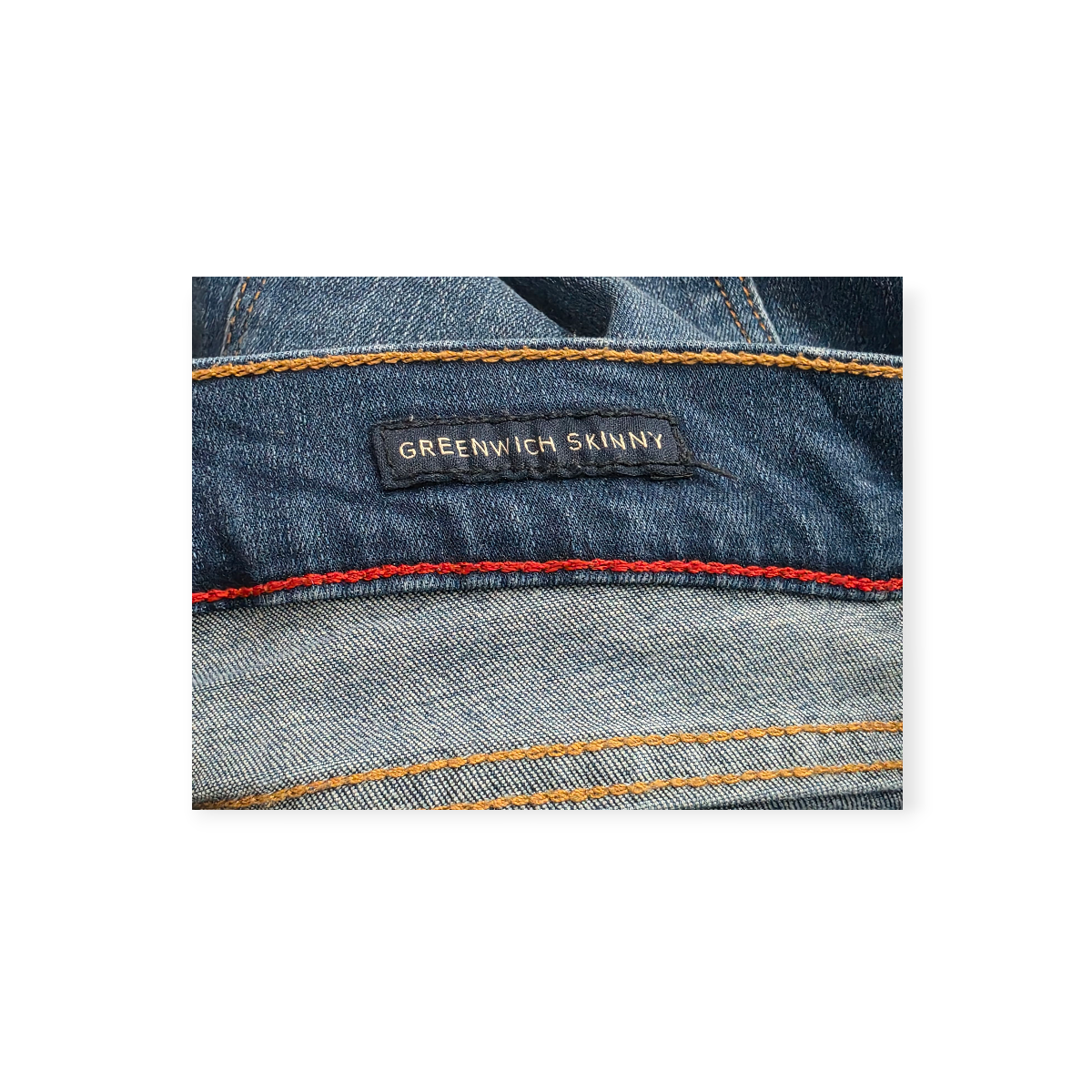 Pantalon Tommy Hilfiger Gremwich Skinny De Mezclilla Talla 8