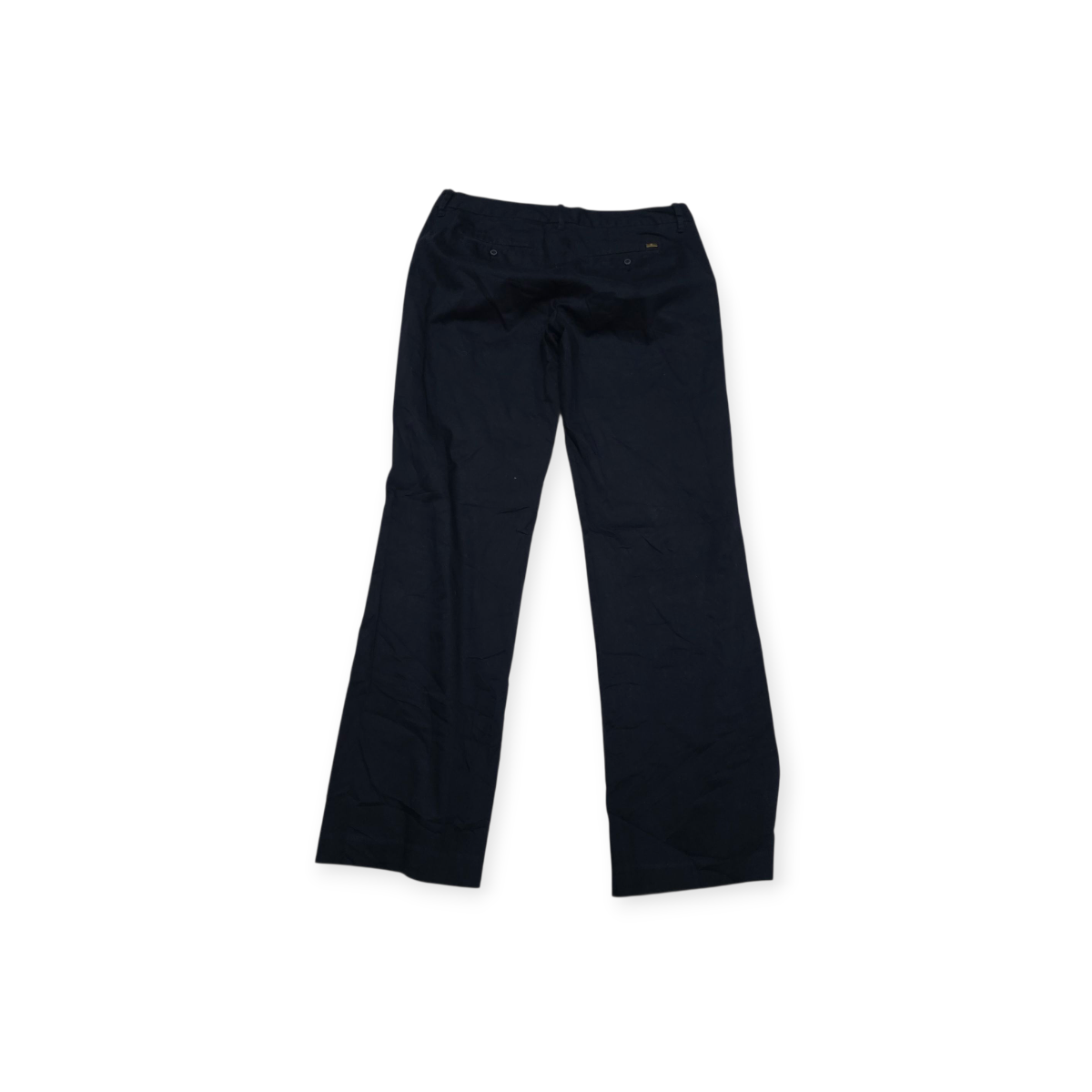 Pantalon Tommy Hilfiger De Vestir Azul Marino Talla 8 Mujer