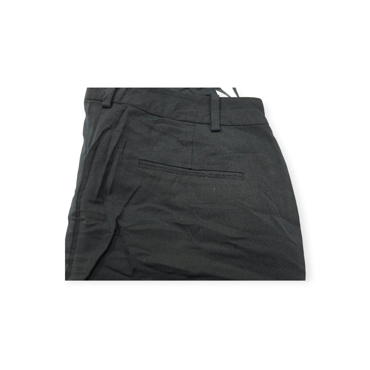 Pantalon Ralph Lauren Color Negro De Lana De Mujer Talla 10