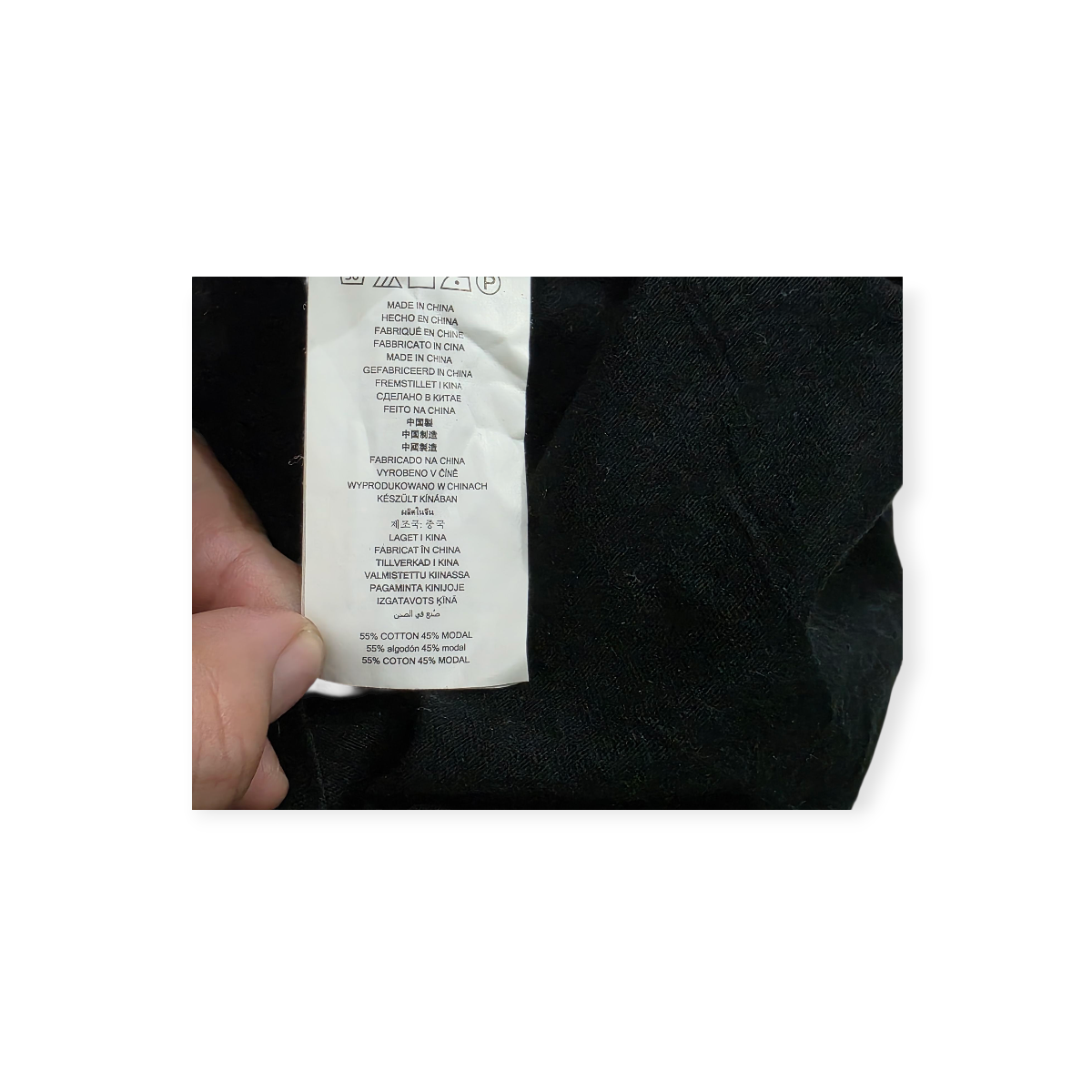 Blusa Michael Kors Negro Manga Larga Escote Con Cordones