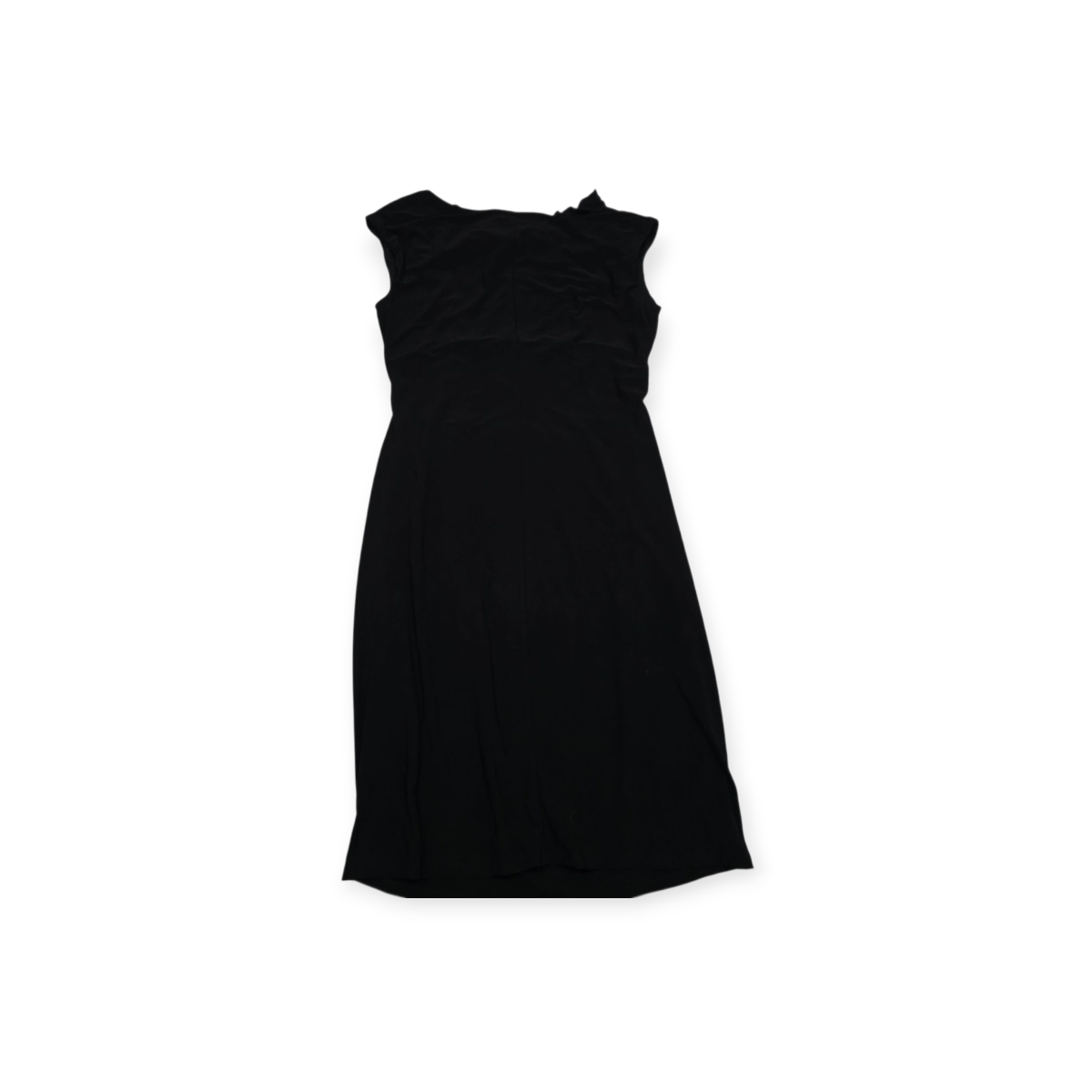 Vestido Ralph Lauren De Mujer Talla 12 Negro Manga Corta