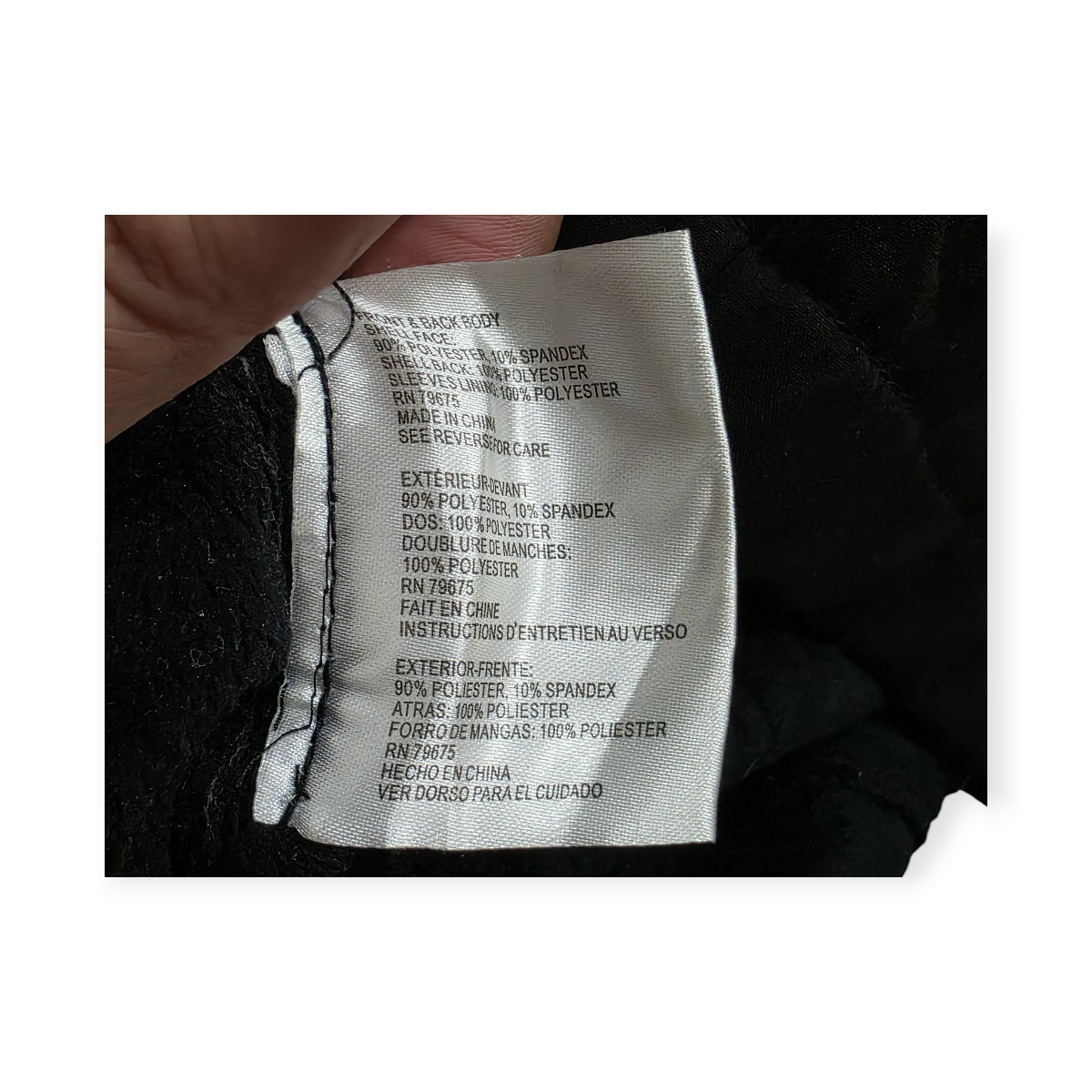 Chamarra Gorro Cazadora Michael Kors Negro Detalles Dorados