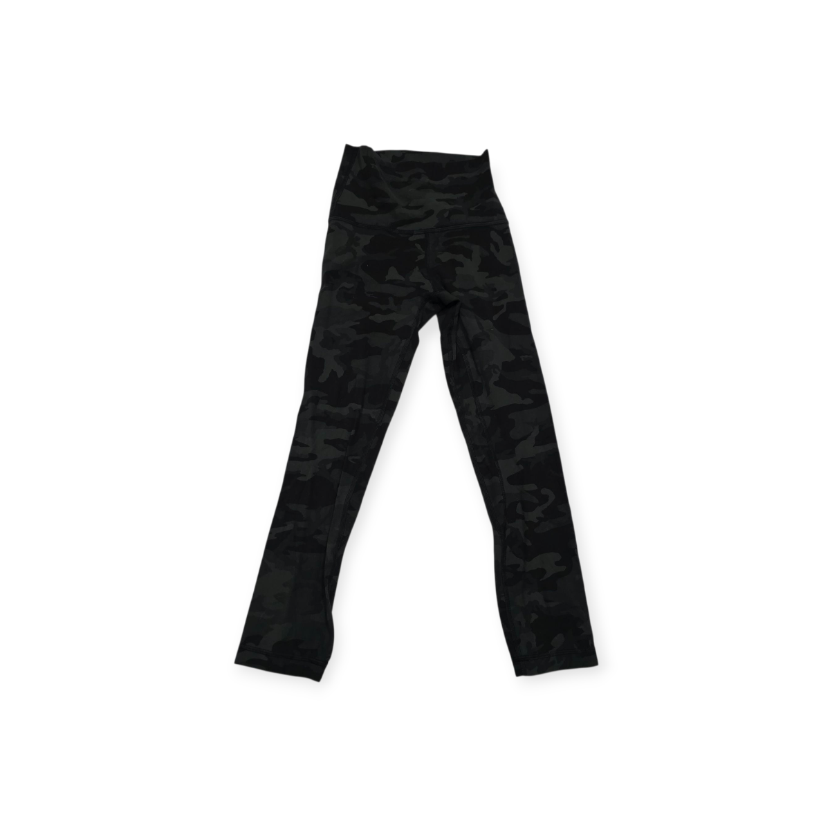 Legging Lululemon Print Camuflaje Verde/negro Talla 0 Mujer