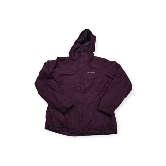 Chamarra Columbia Violeta De Mujer Talla Chica