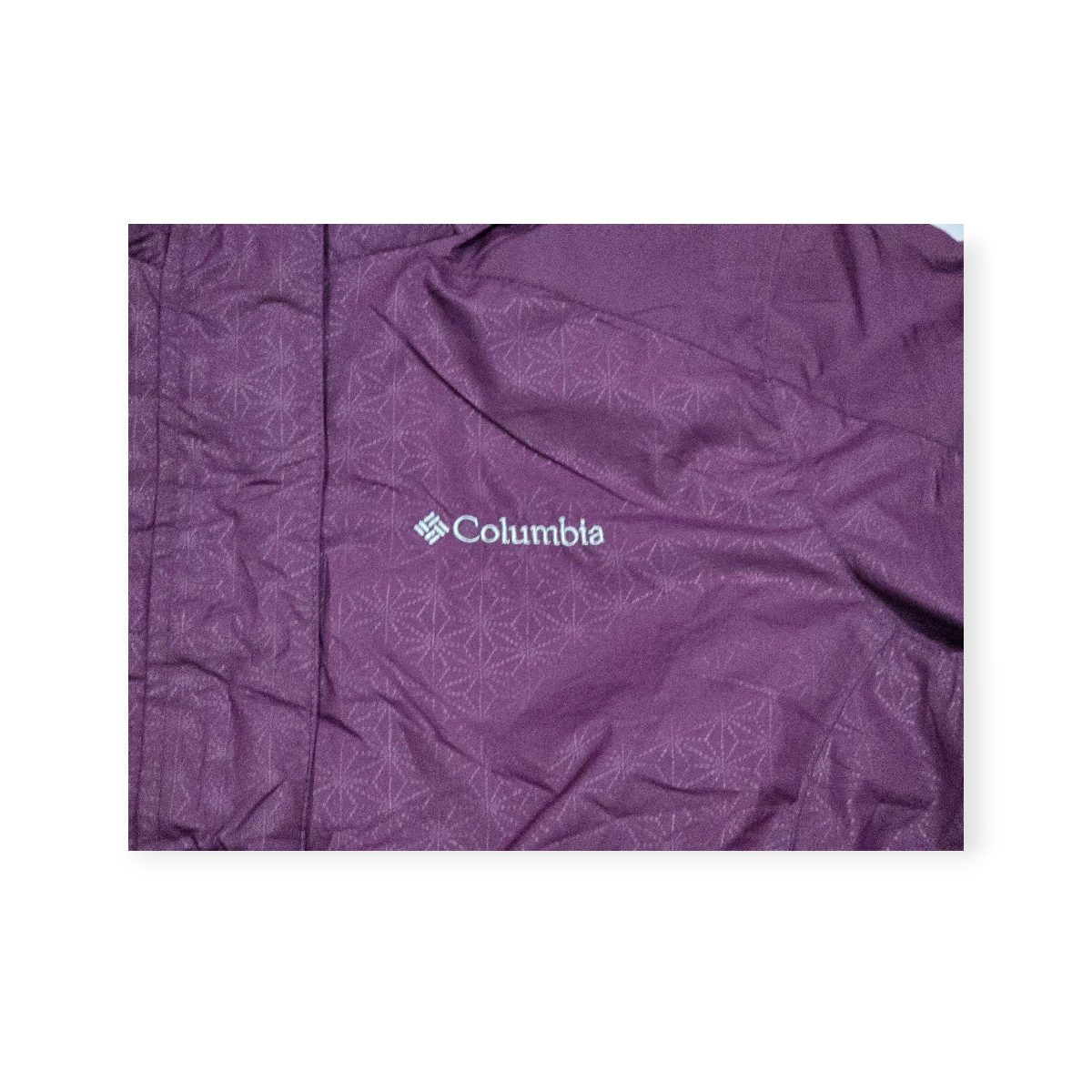 Chamarra Columbia Violeta De Mujer Talla Chica