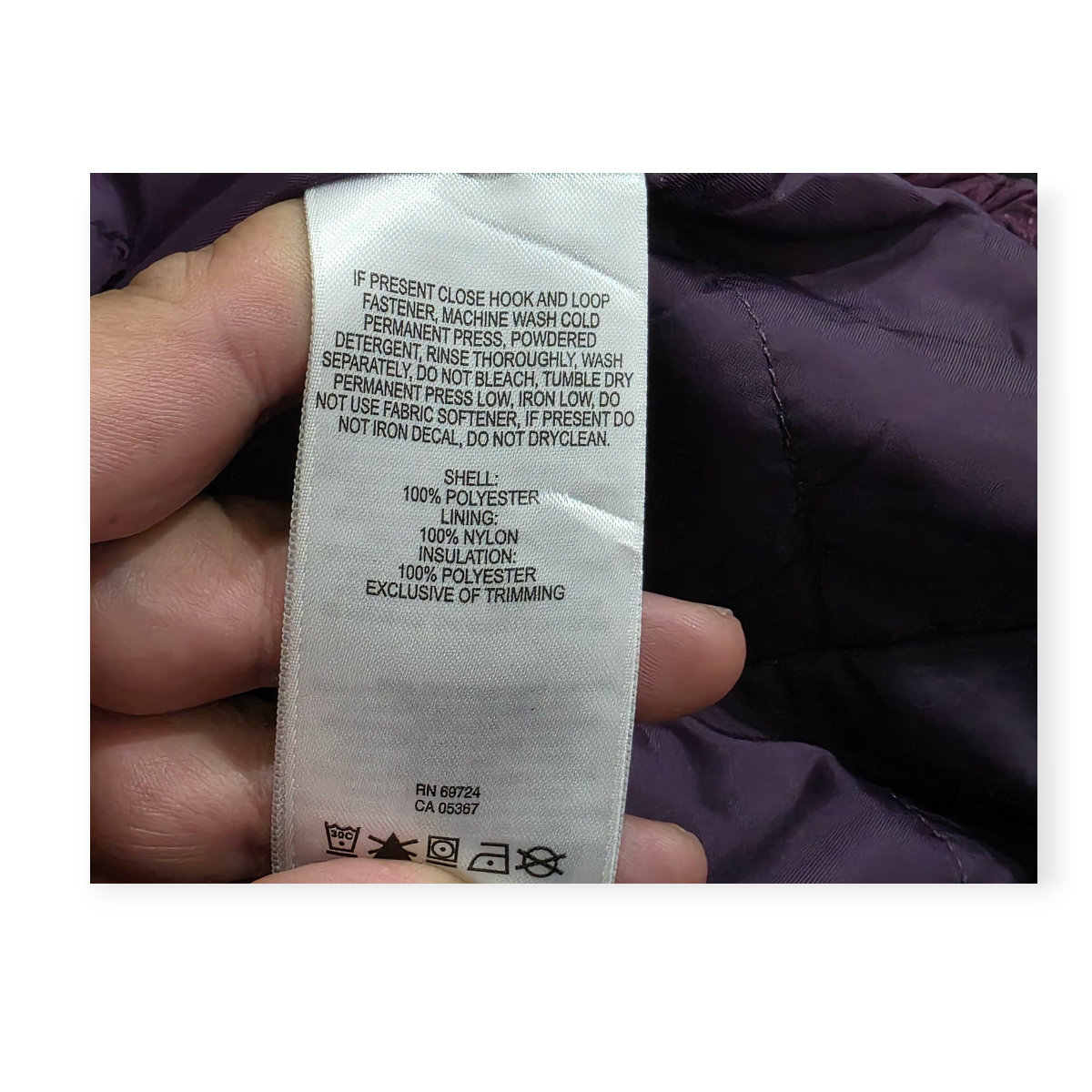 Chamarra Columbia Violeta De Mujer Talla Chica