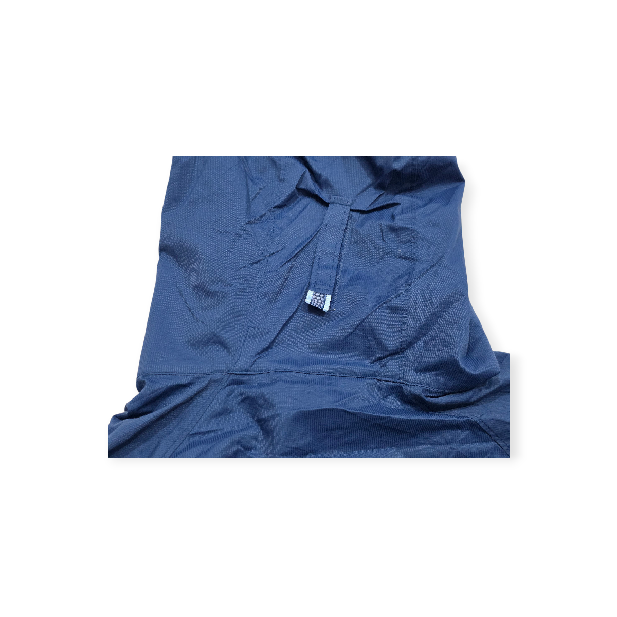 Chamarra Columbia Impermeable Packable De Mujer Azul/blanco