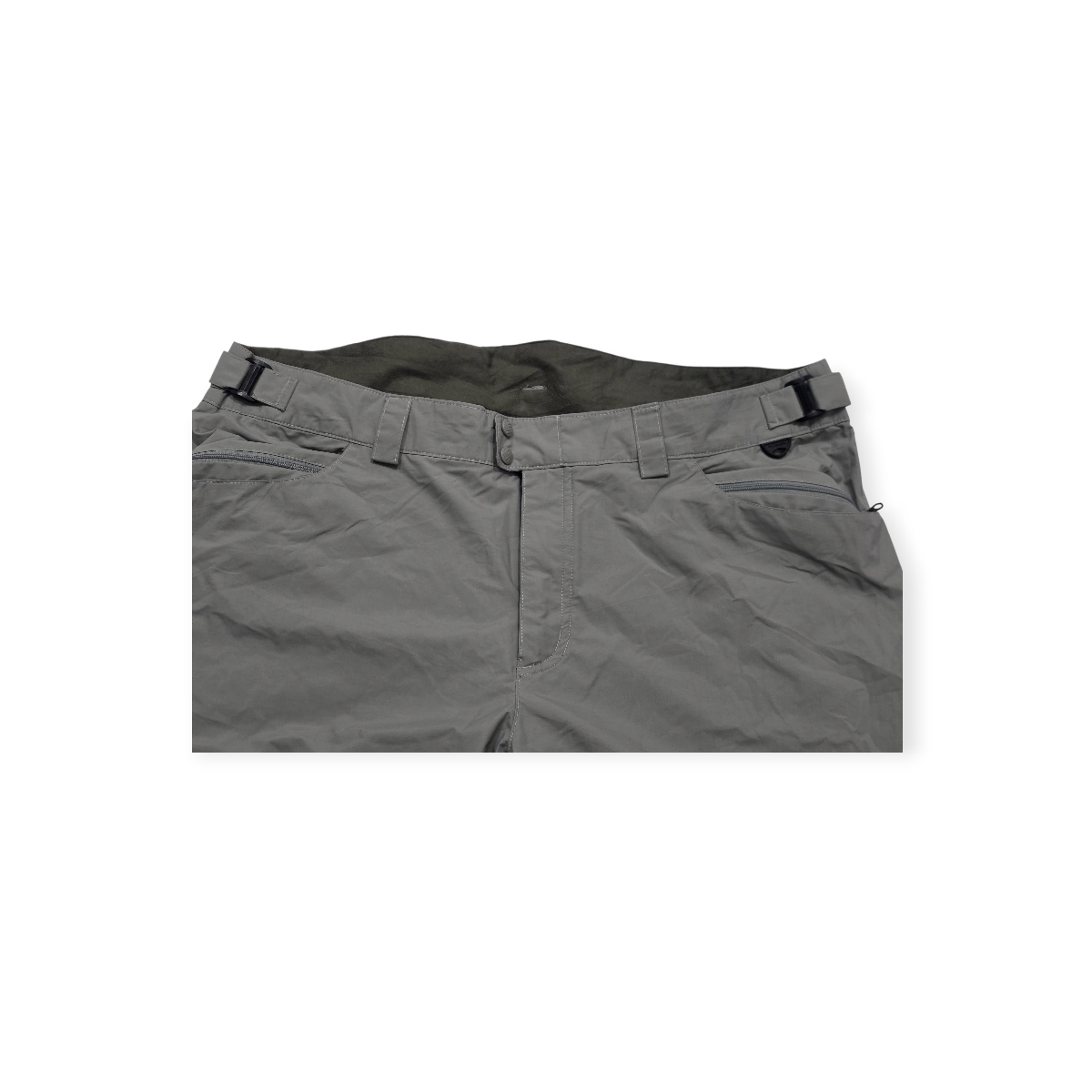 Pantalon Impermeable /termico Columbia De Mujer Color Gris