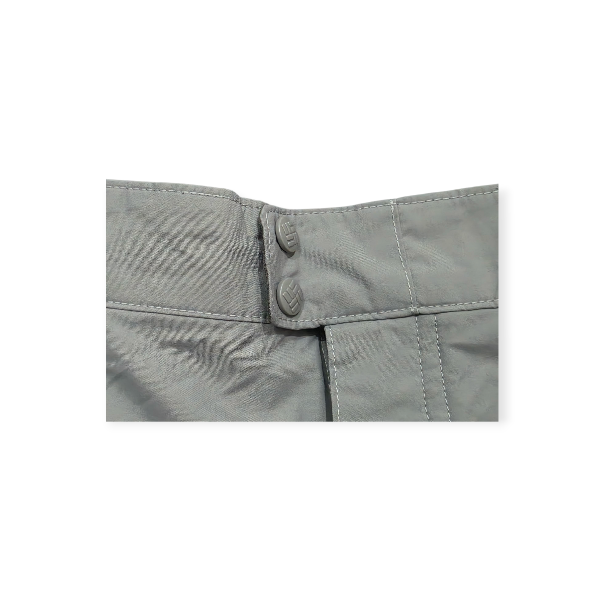 Pantalon Impermeable /termico Columbia De Mujer Color Gris