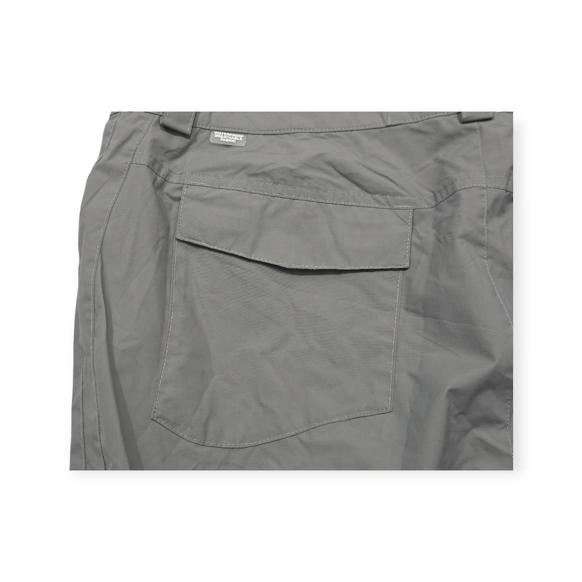 Pantalon Impermeable /termico Columbia De Mujer Color Gris
