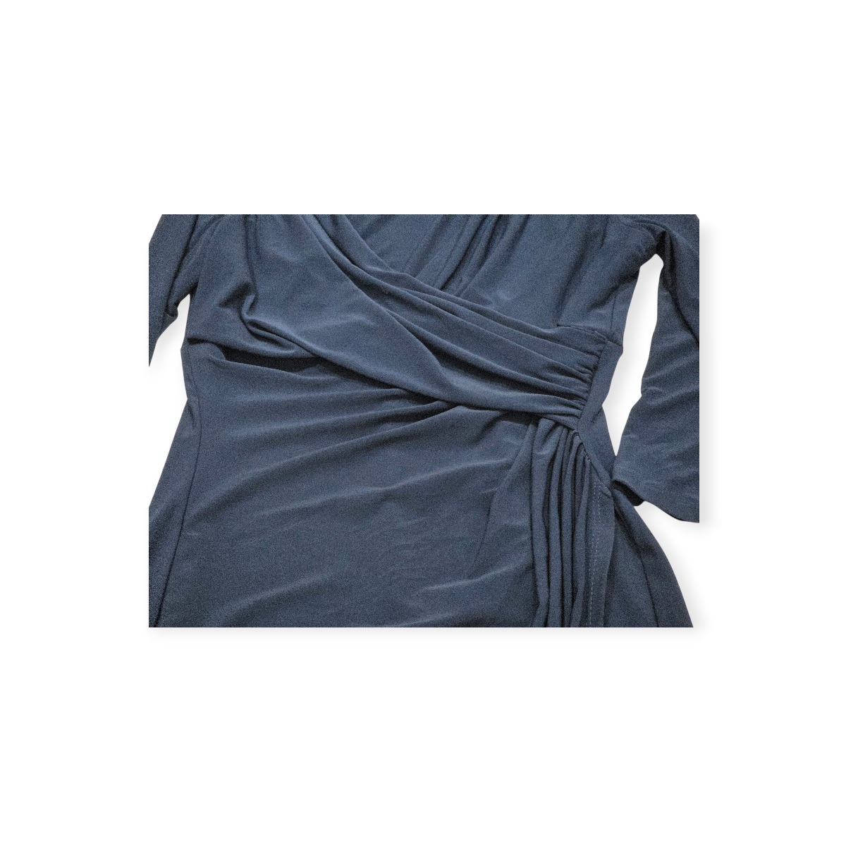 Vestido Ralph Lauren Azul Profundo Talla 12 Manga Larga