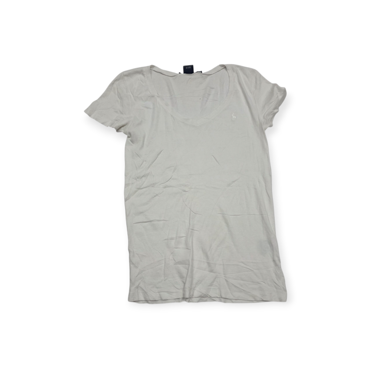 Playera Ralph Lauren Sport D Mujer Grande Blanco Pony Blanco