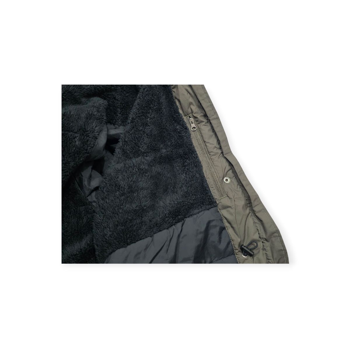 Chamarra Columbia Forro Térmico Gorro Desmontable 2x Cafe