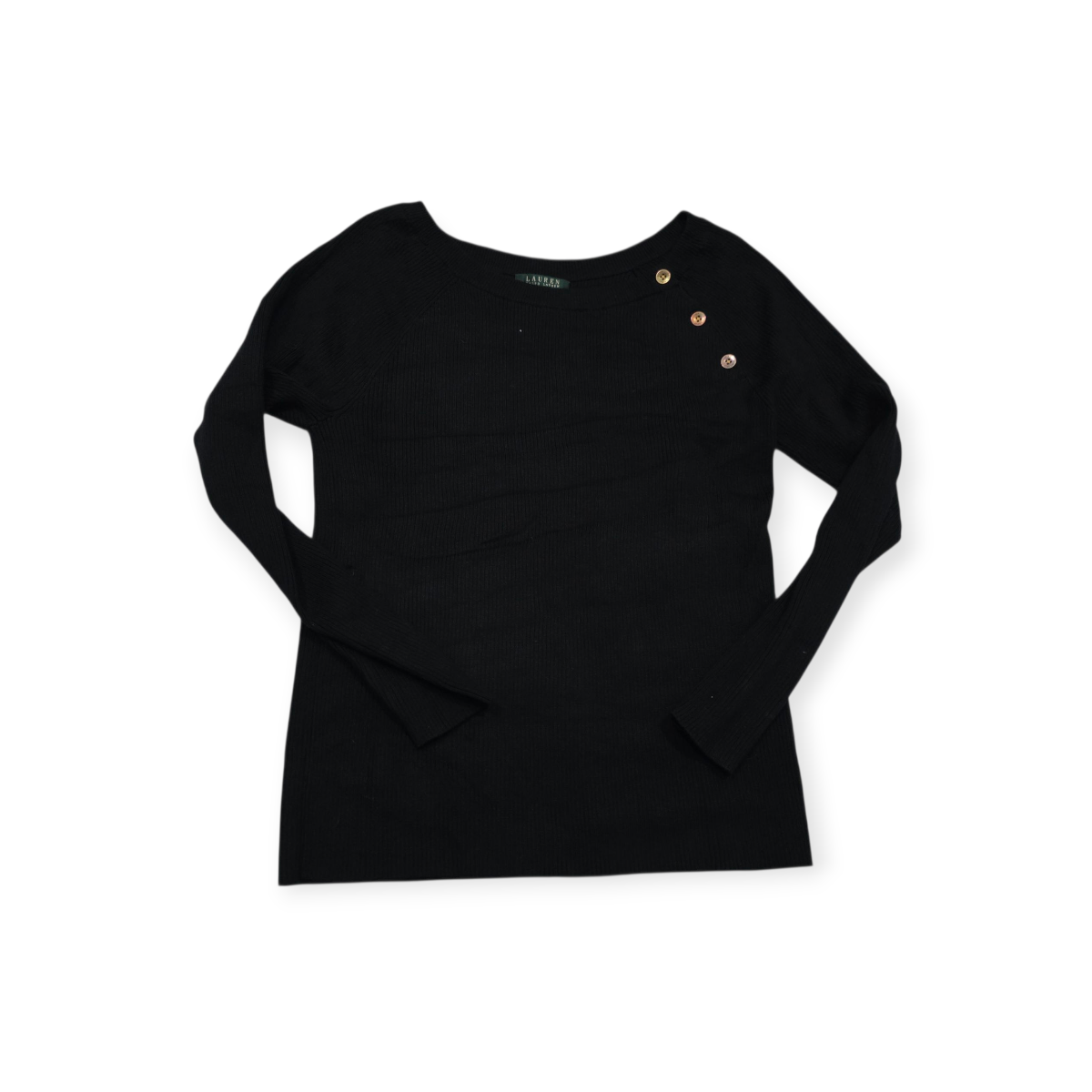 Suéter Lauren Ralph Lauren Mujer Con Botones Decorativos 2x