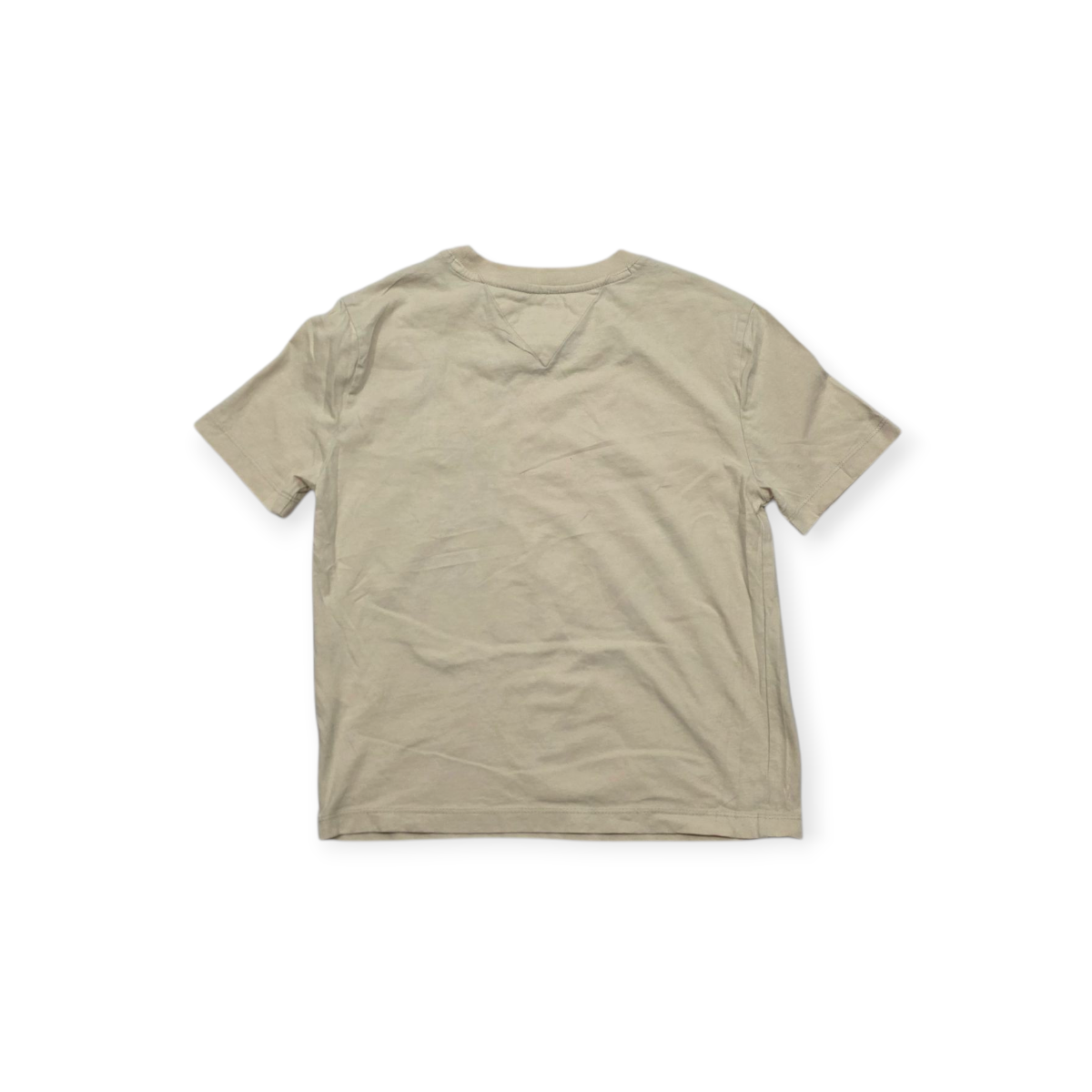 Playera Corta Tommy Hilfiger Extra Extra Chica Color Crema