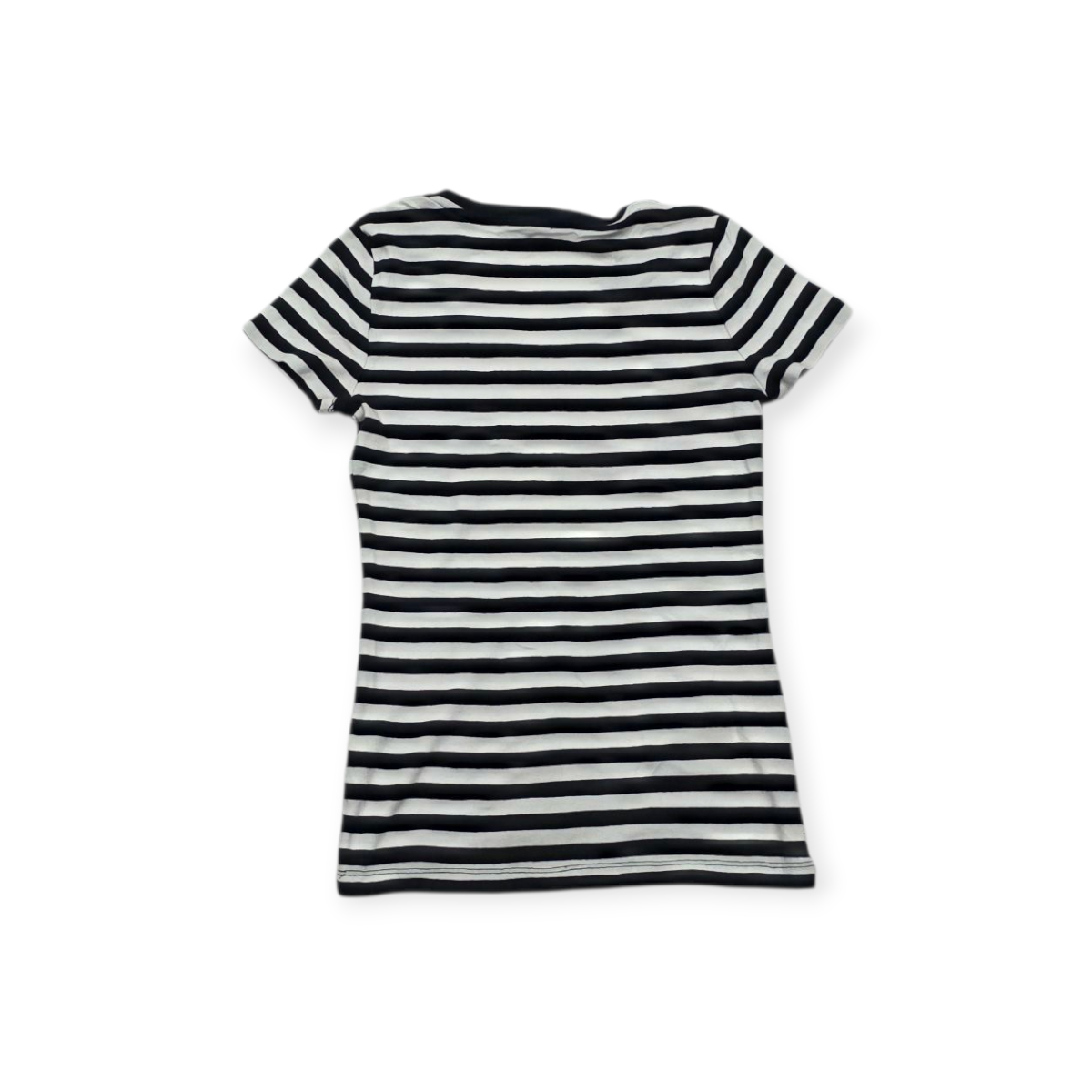 Playera Tommy Hilfiger Xchico Xs Rayada Manga Corta