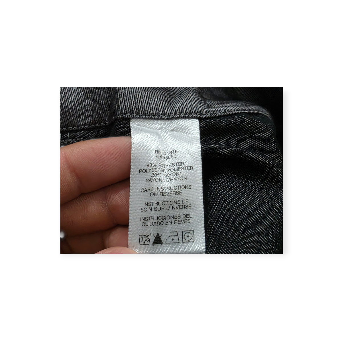 Pantalon De Vestir Michael Kors Talla 10 Gris Brillante