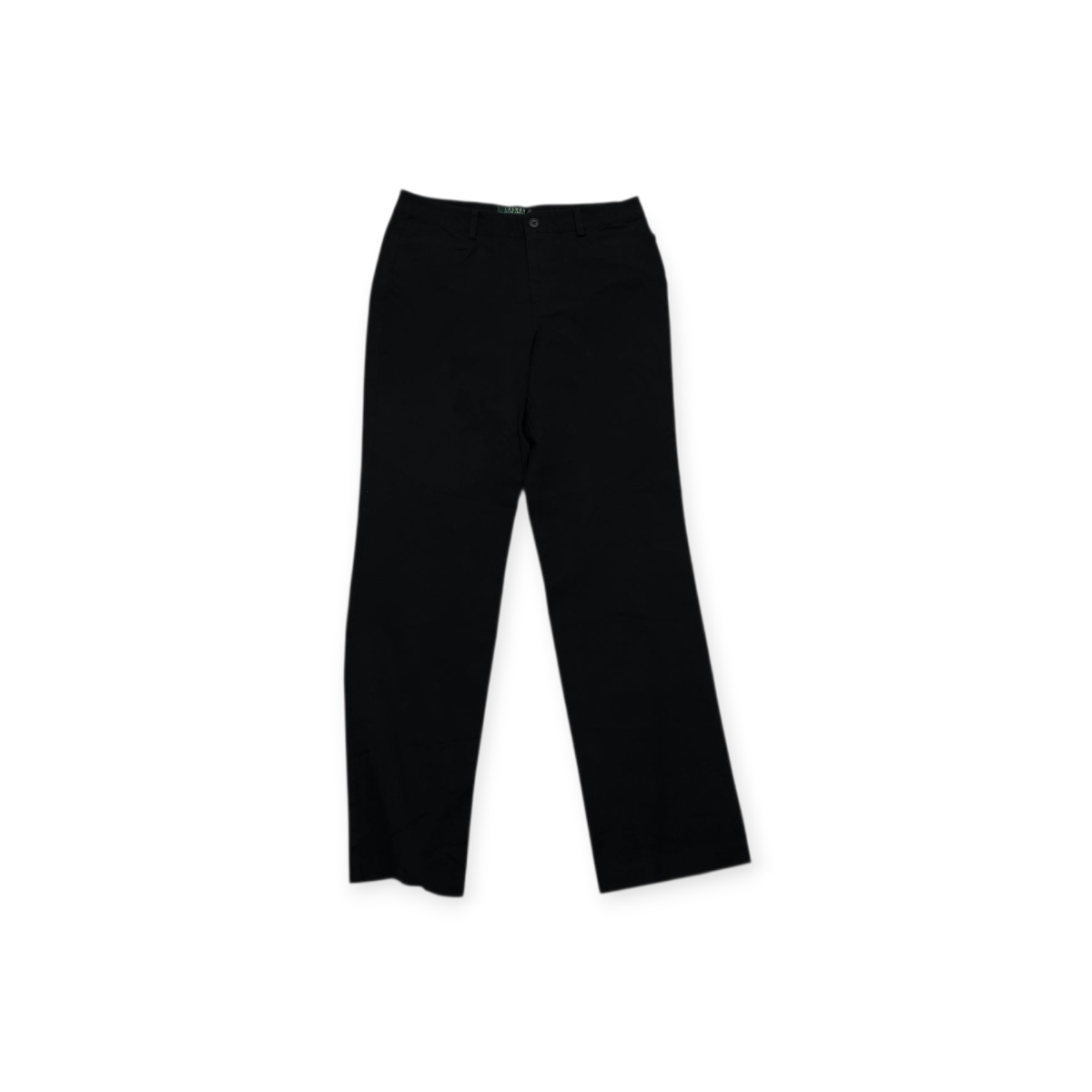 Pantalon Ralph Lauren De Vestir Catlin Color Negro Talla 8