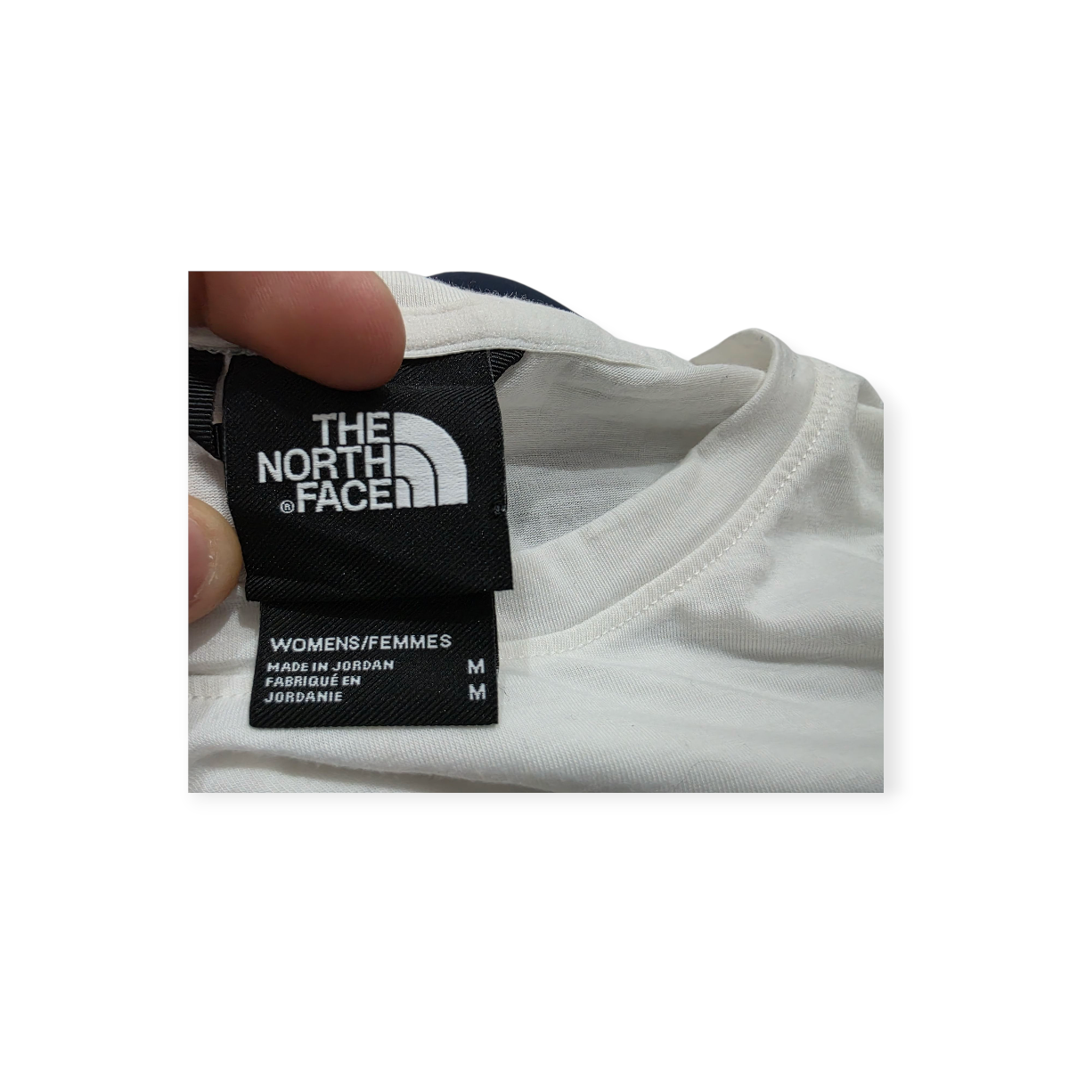 Playera Corta The North Face Mediana M Blanca Manga Corta
