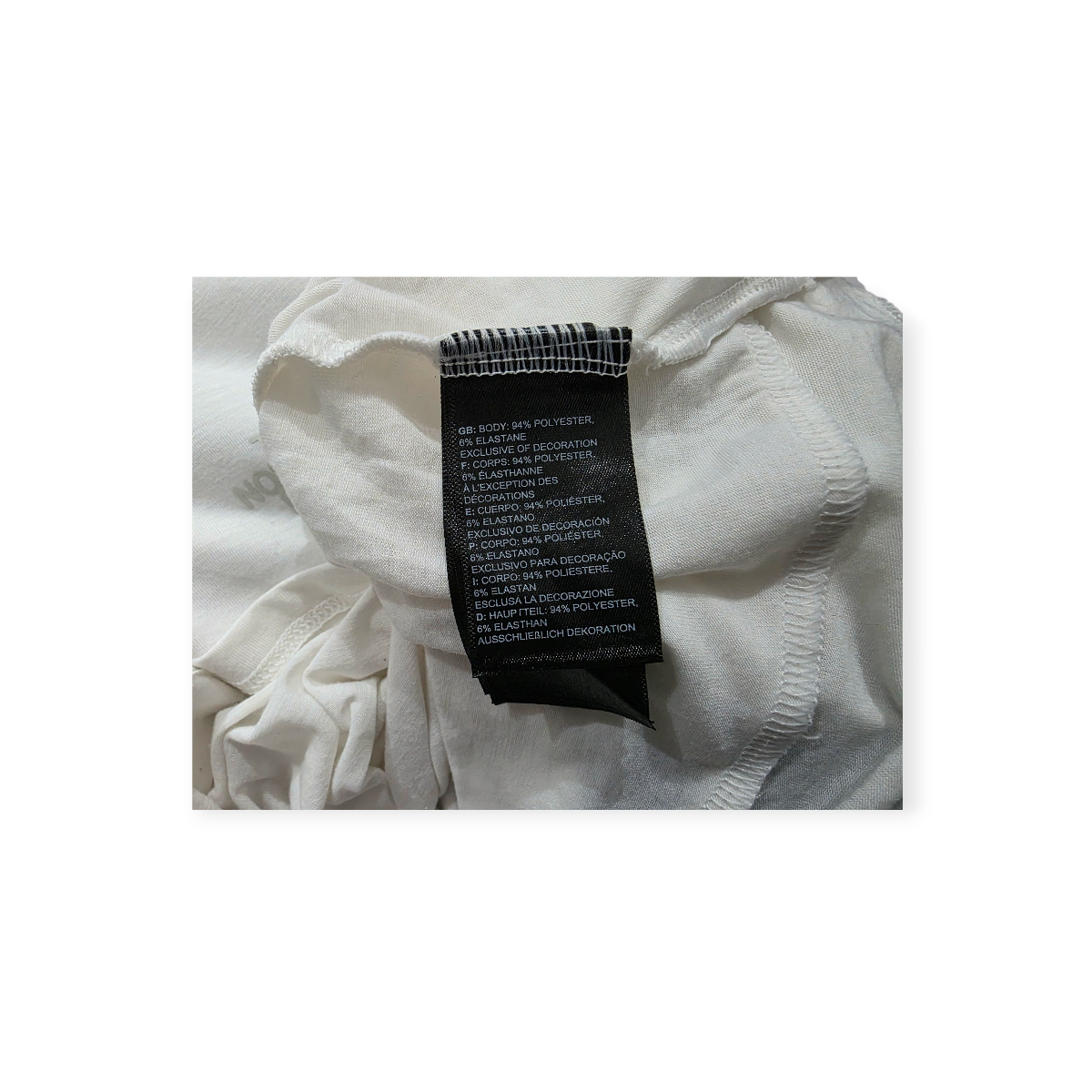 Playera Corta The North Face Mediana M Blanca Manga Corta