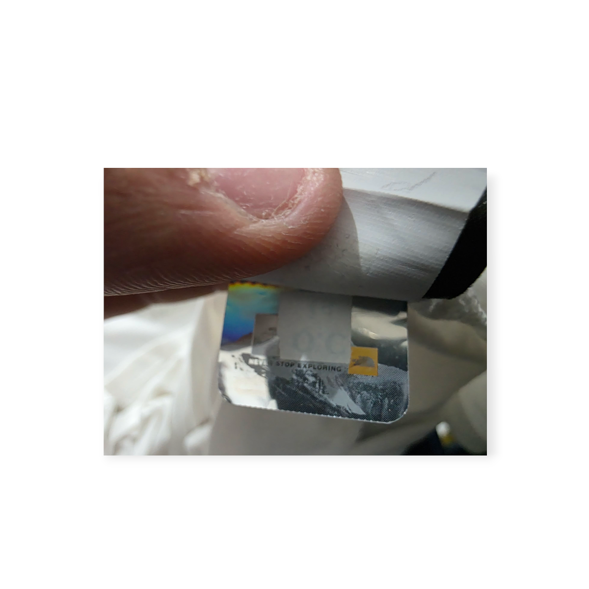 Playera Corta The North Face Mediana M Blanca Manga Corta