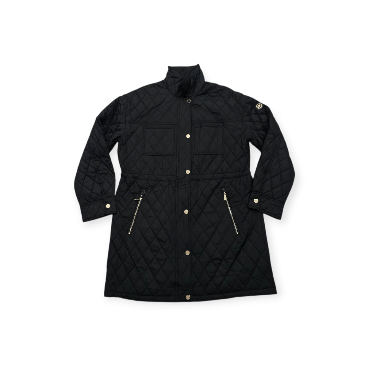 Chamarra Cazadora Michael Kors De Mujer Grande L Color Negra