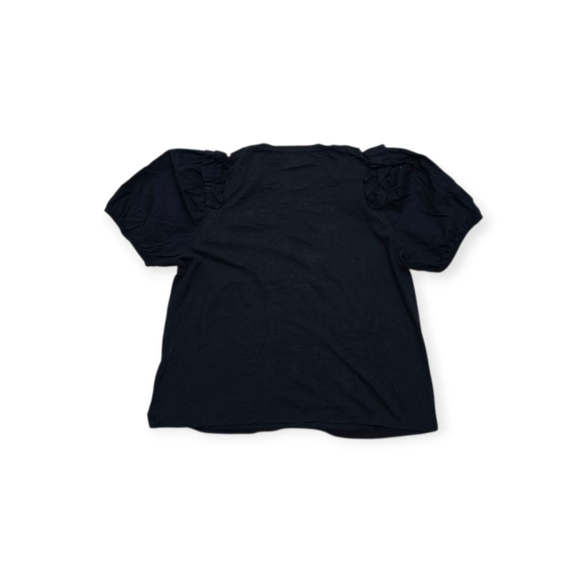 Blusa Tommy Hilfiger Grande L Azul Manga Corta Amplia