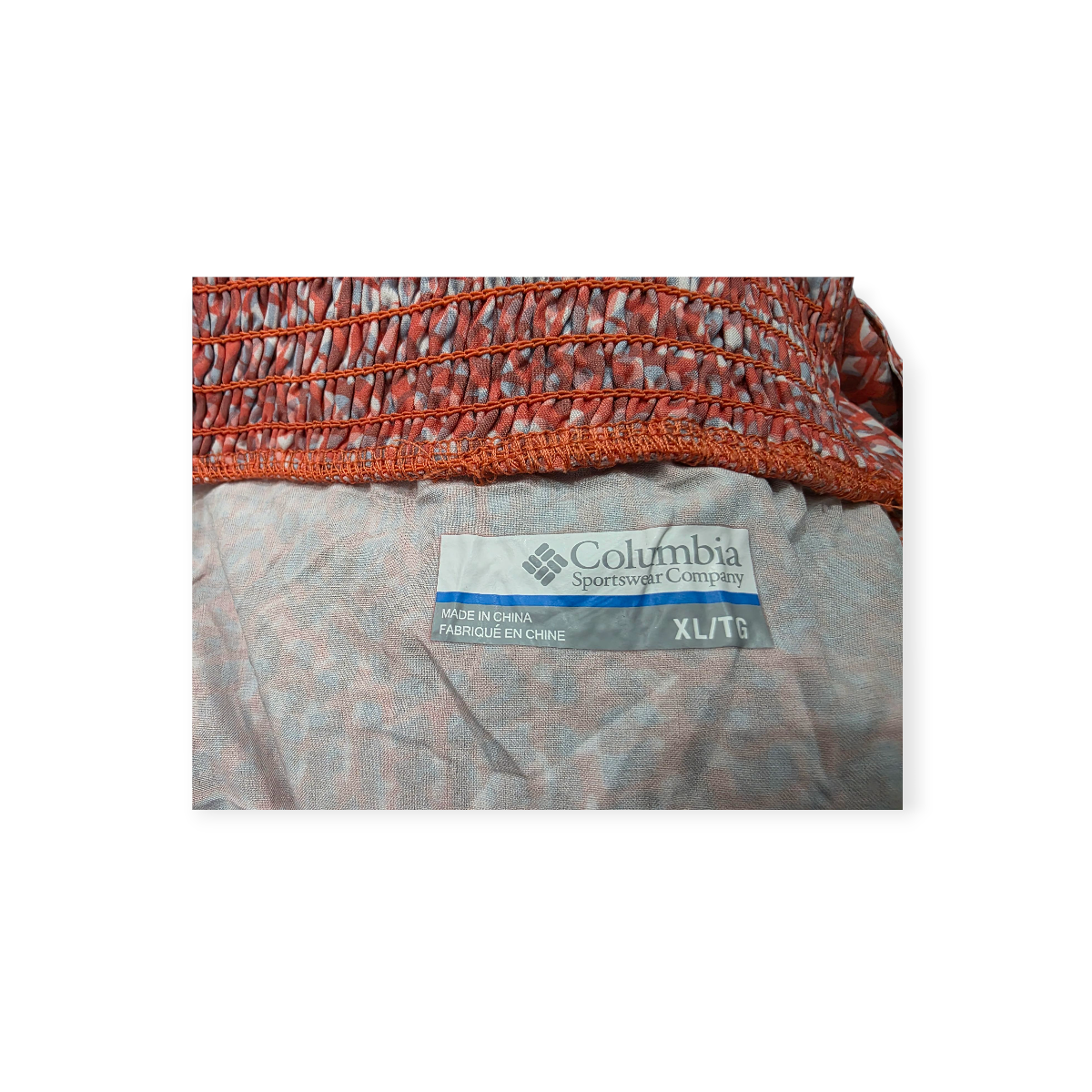 Vestido Columbia De Mujer Xgrande Xl Naranja Sin Mangas