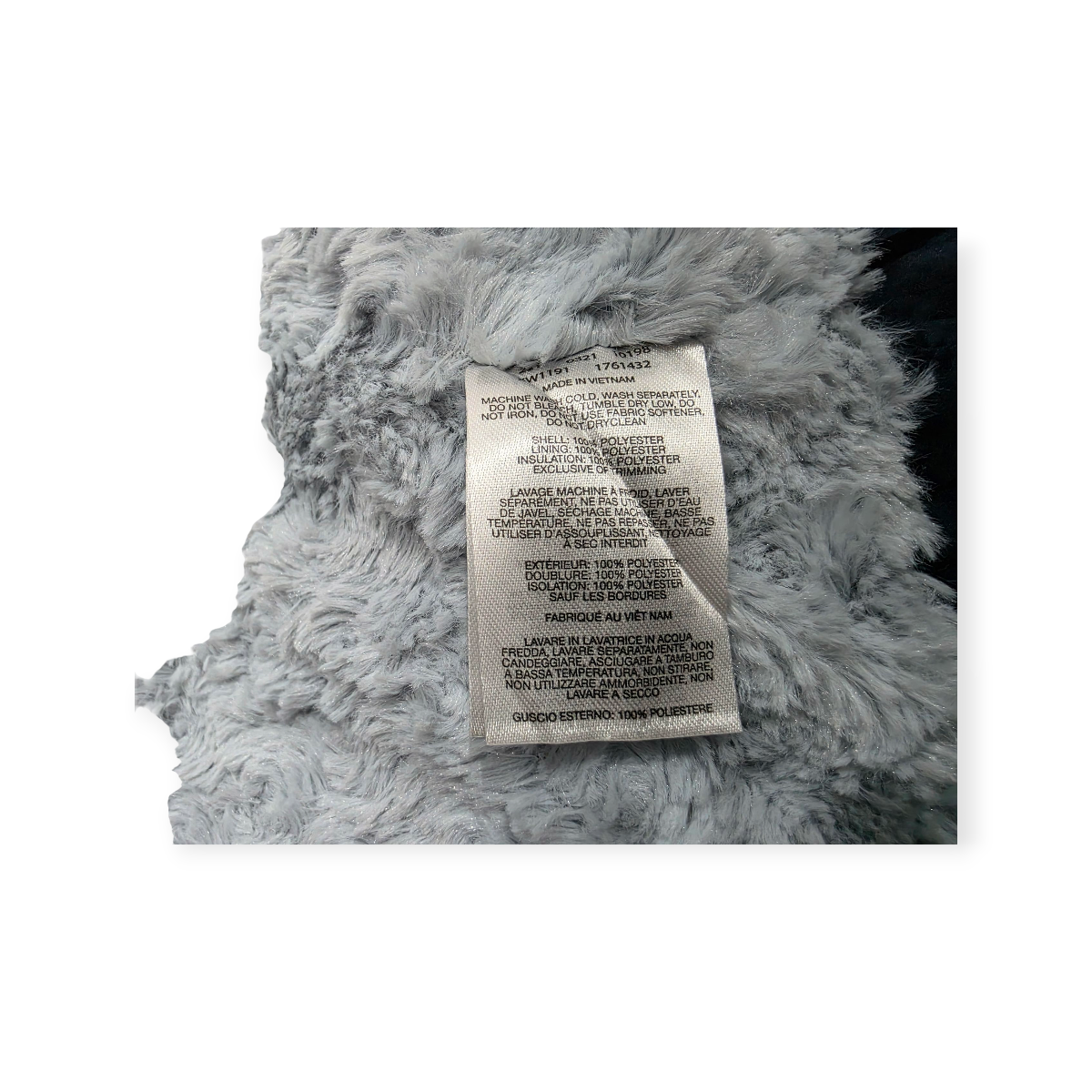 Chamarra Columbia Mujer Azul Marino Peludita Dentro Talla 3x