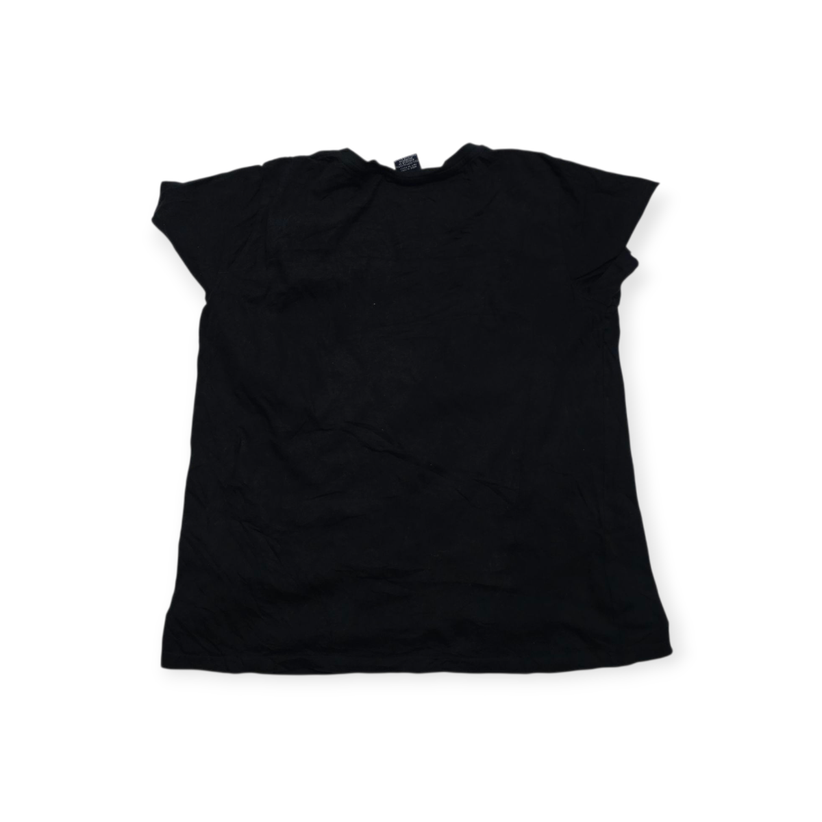 Playera Ralph Lauren Sport D Mujer Mediana Negra Pony Blanco