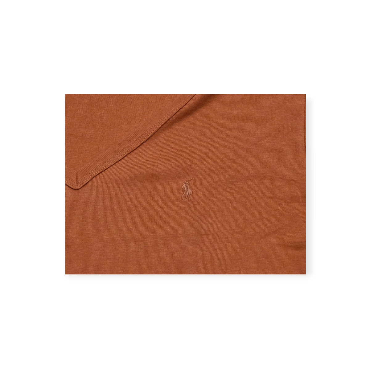 Playera Ralph Lauren Sport Xgrande Xl Naranja Cuello V