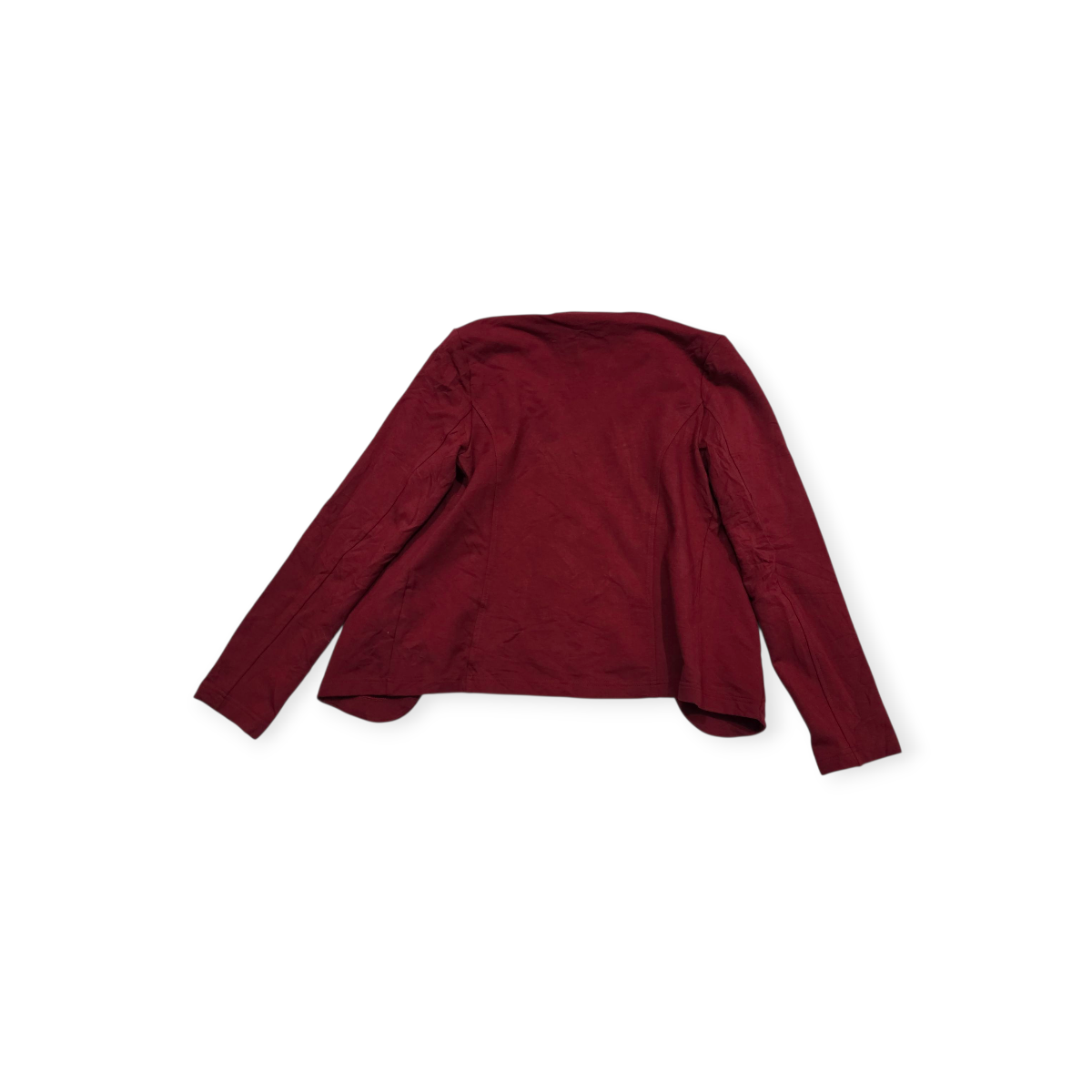 Blazer Tommy Hilfiger Chico S Color Vino De Mujer Rojo S (Usado)